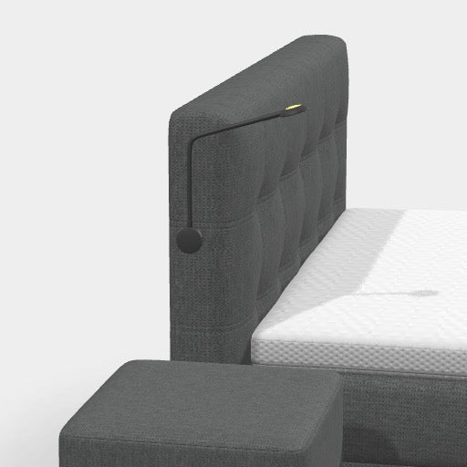 Boxspringbett 140 × 200 cm – Manchester