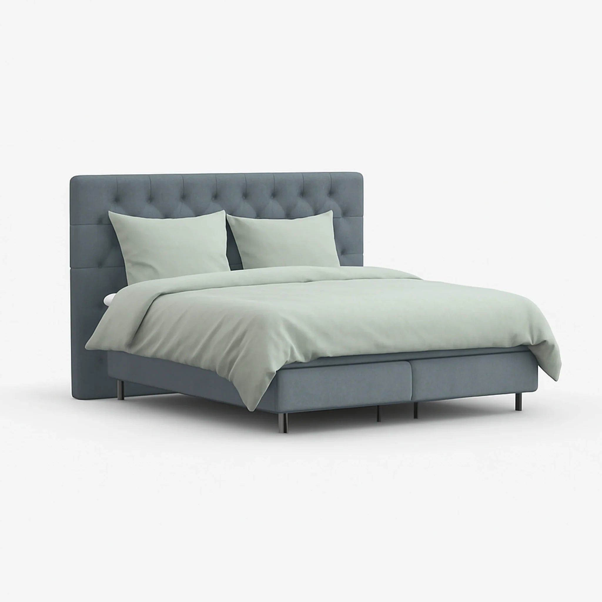 Boxspringbett 180 × 200 cm – Chesterfield