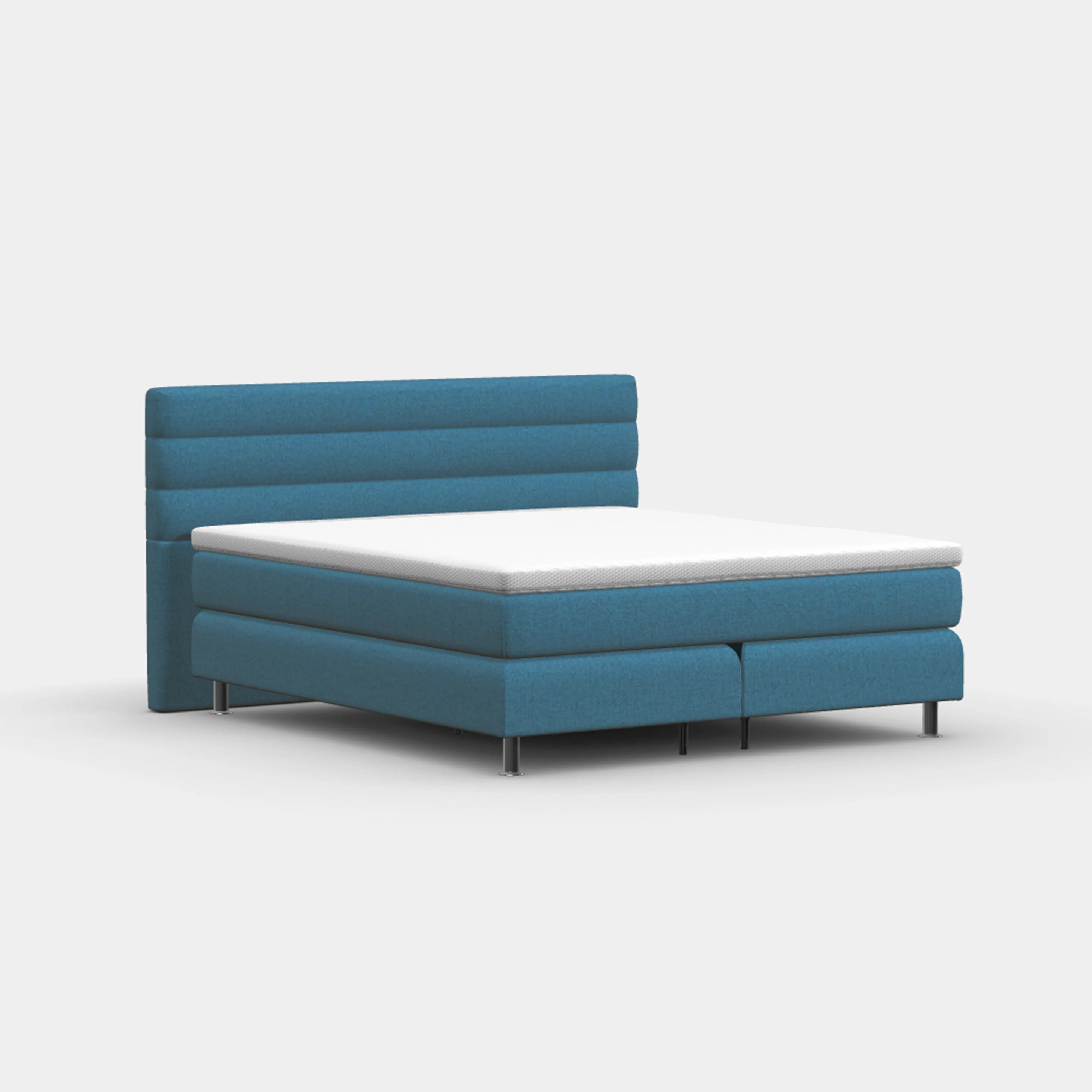 Boxspringbett 180 × 200 cm – Kent Dreiviertelansicht