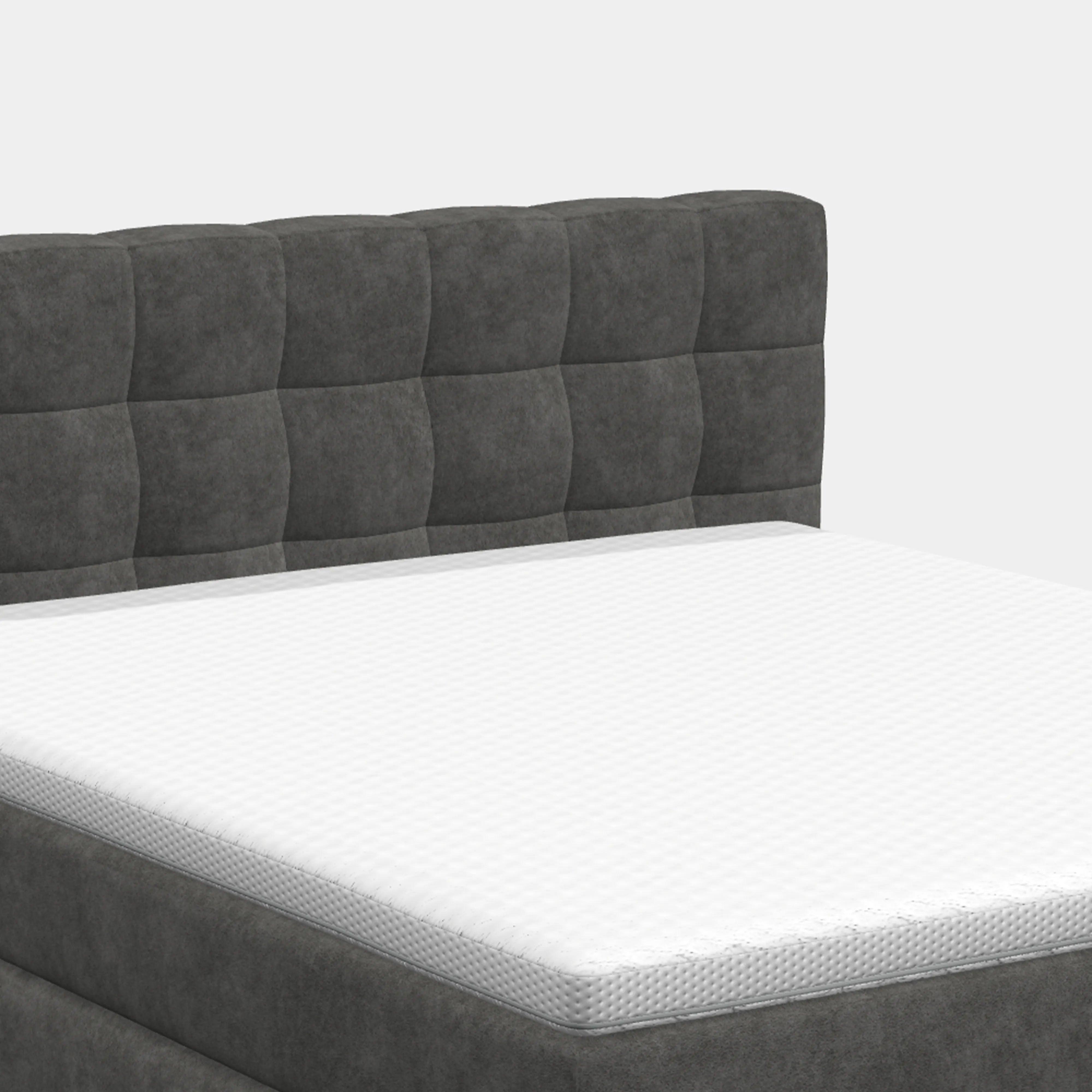 Boxspringbett 180 × 200 cm – Lissabon Kopfteil
