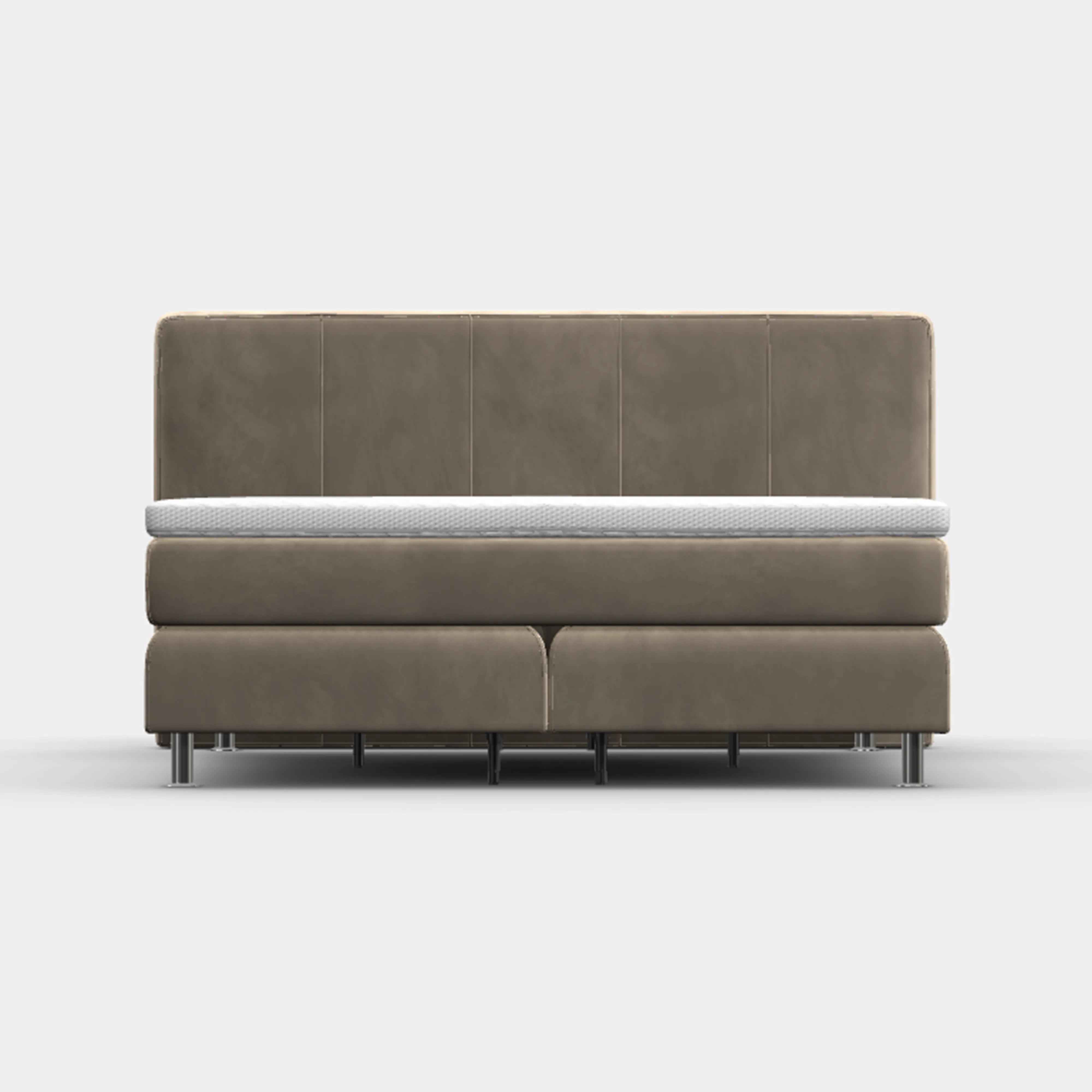 Boxspringbett 180 × 200 cm – Madison Frontalansicht