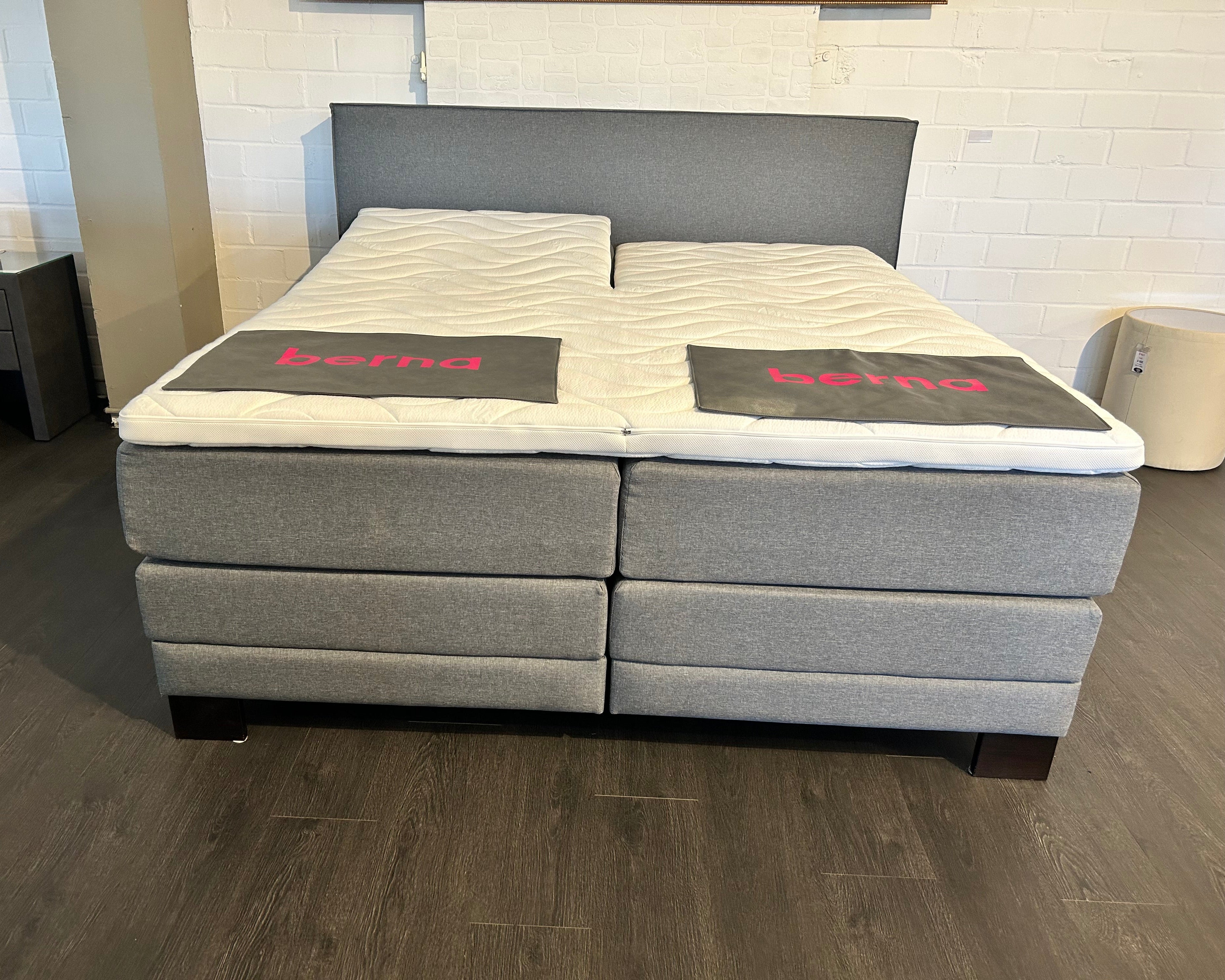 Boxspringbett 180 x 200 cm Modell Malmö – Ausstellungsbett zum Supersparpreis