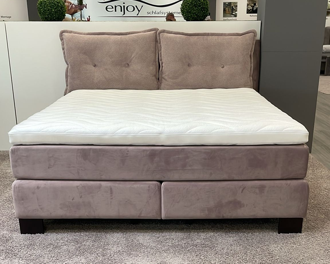 Boxspringbett 180 x 200 cm Modell Prag Ausstellungsstueck