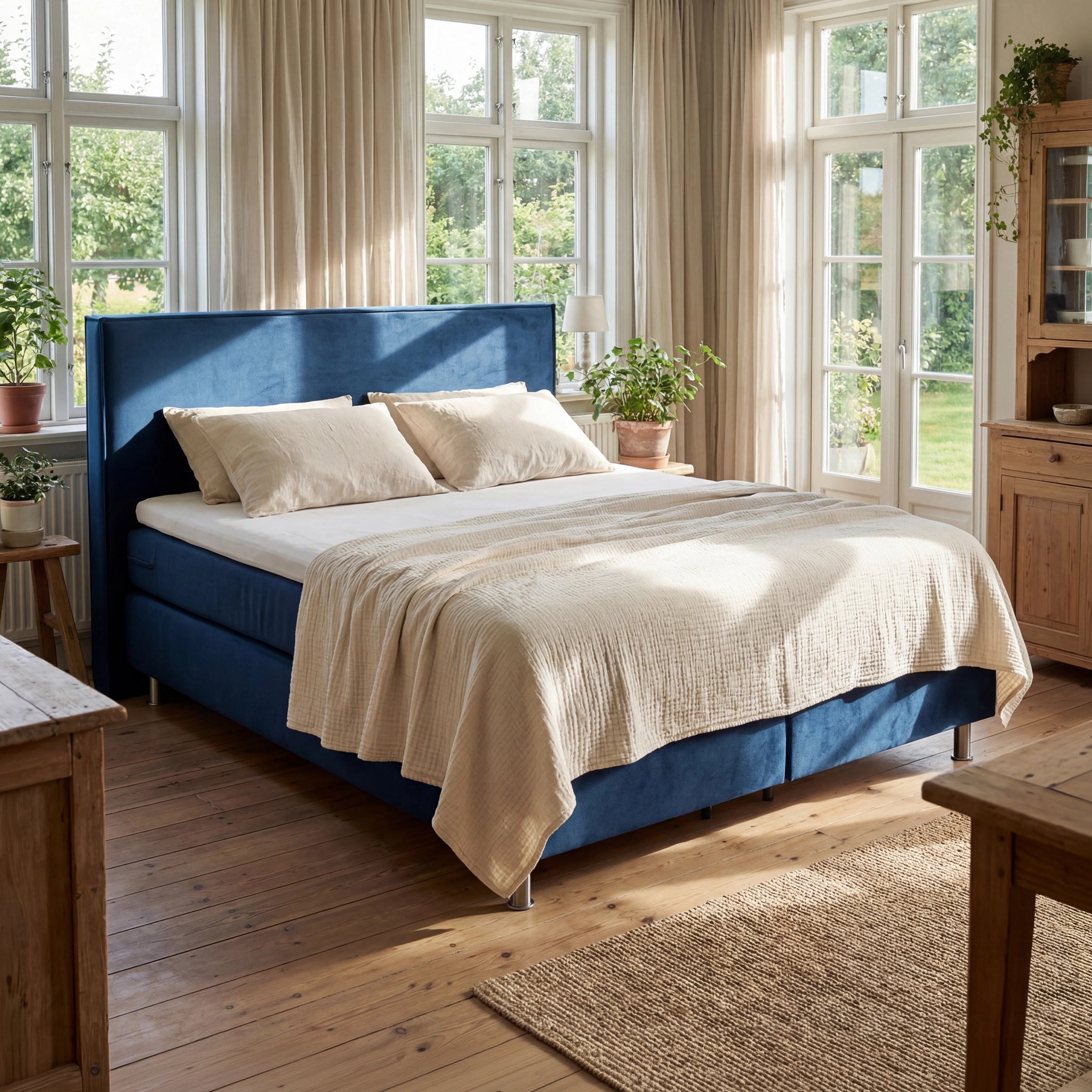 Boxspringbett 180 × 200 cm – Malmö