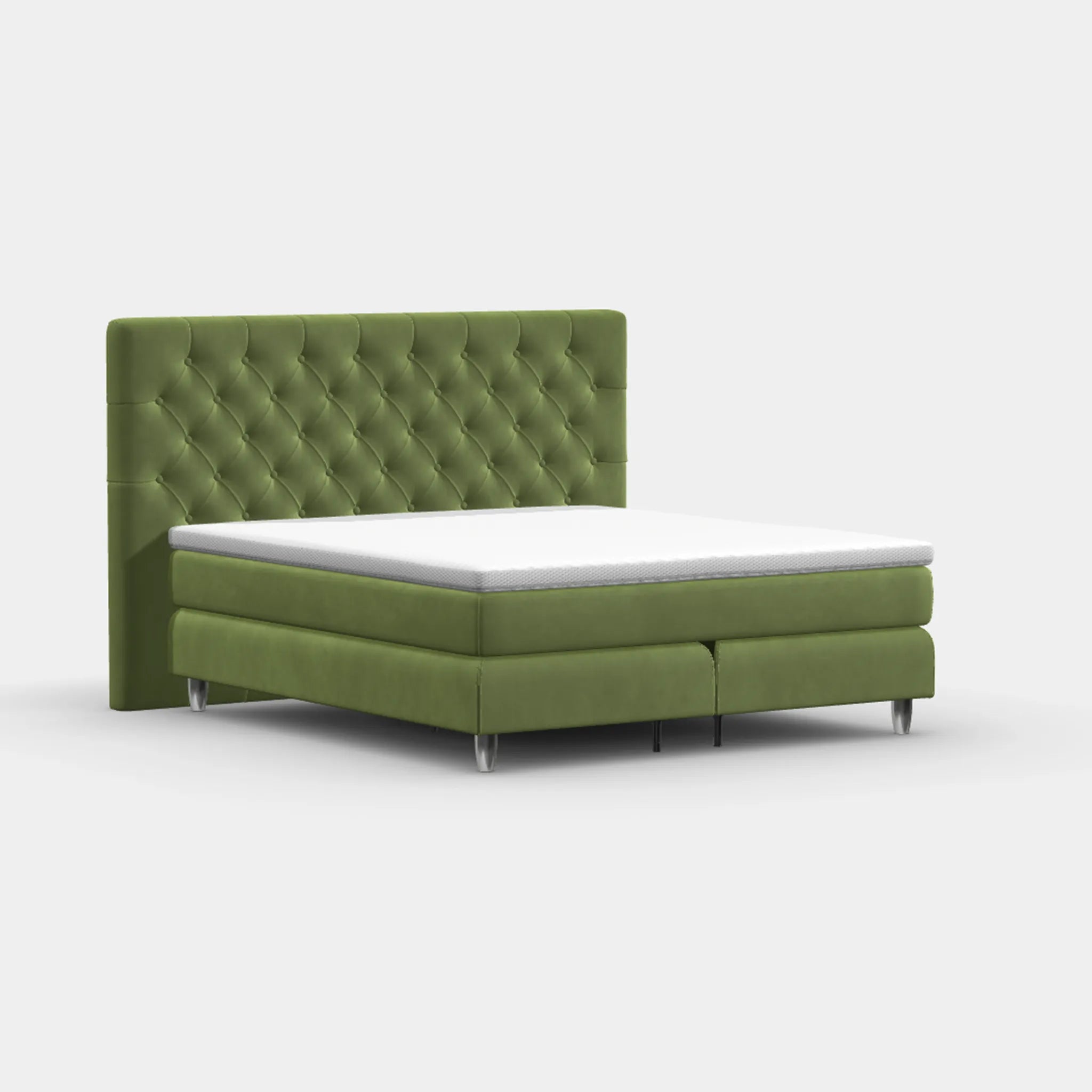 Boxspringbett 180 × 200 cm – Chesterfield