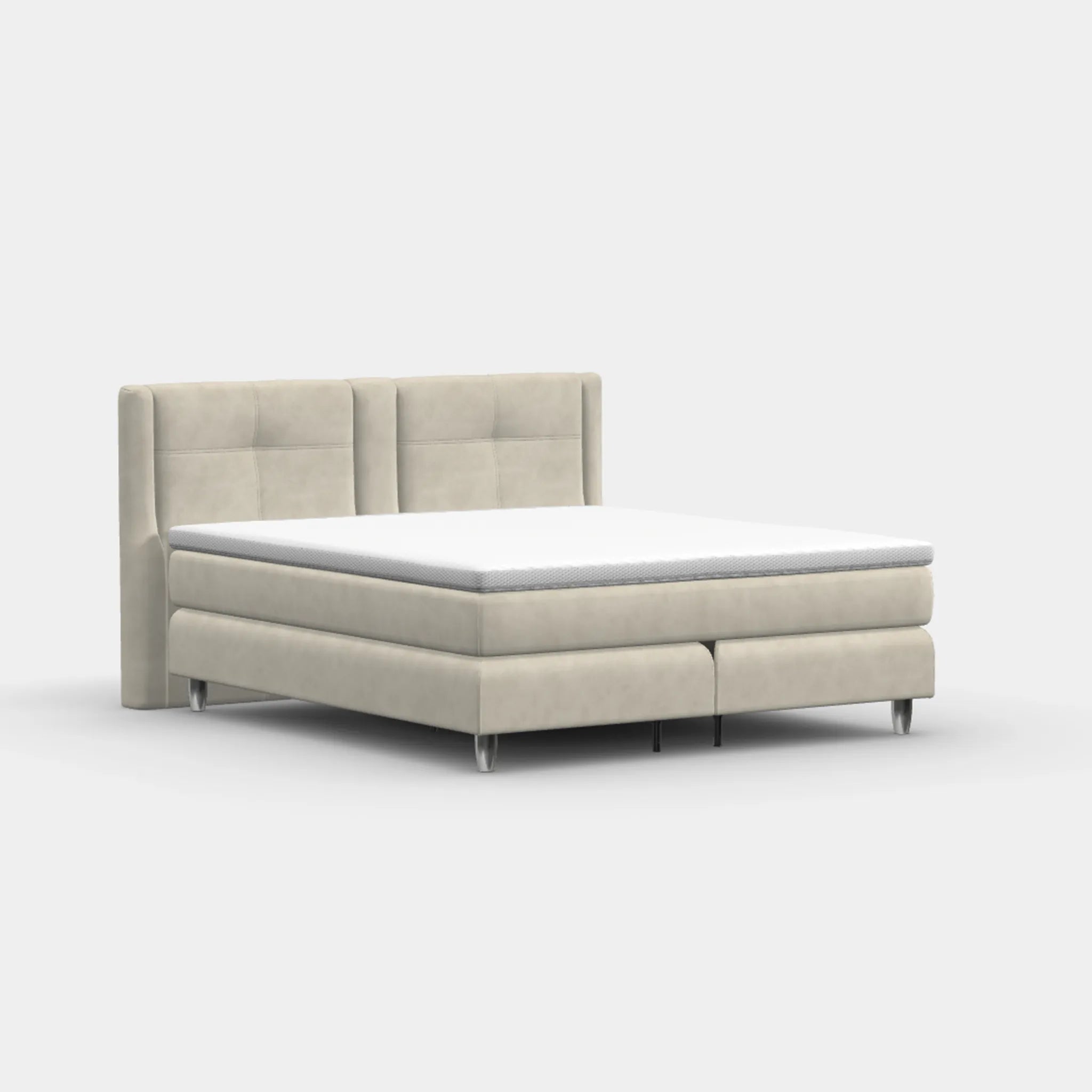 Boxspringbett 180 × 200 cm – Palermo