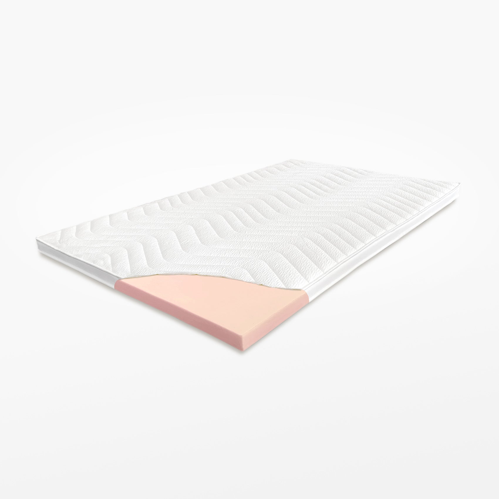 Kaltschaum Topper mit Tencelbezug mit Klimaband