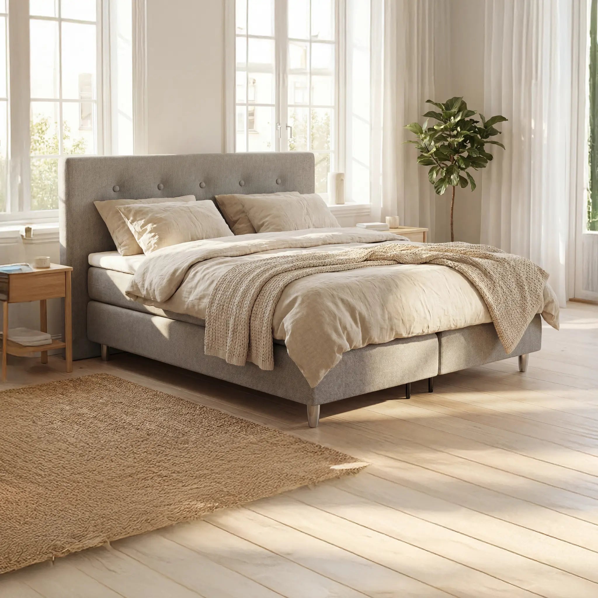 Boxspringbett 180 × 200 cm – Manchester