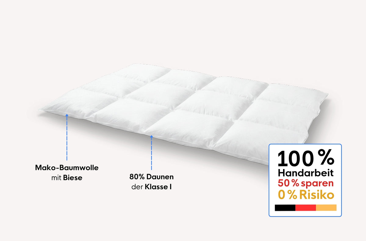 Kinder-Daunendecke - 100 x 135 cm