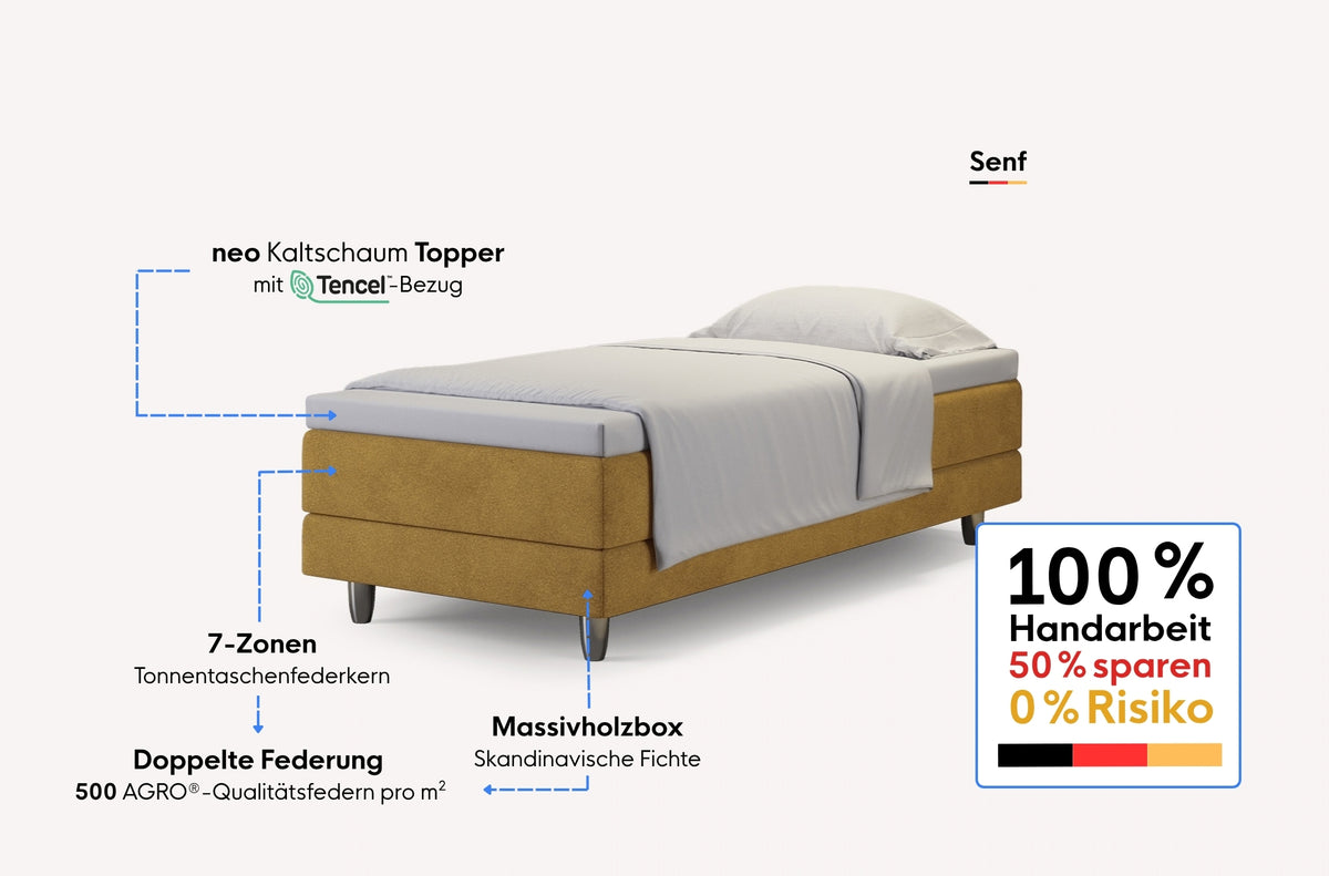 neo Boxspringbett Dachschräge
