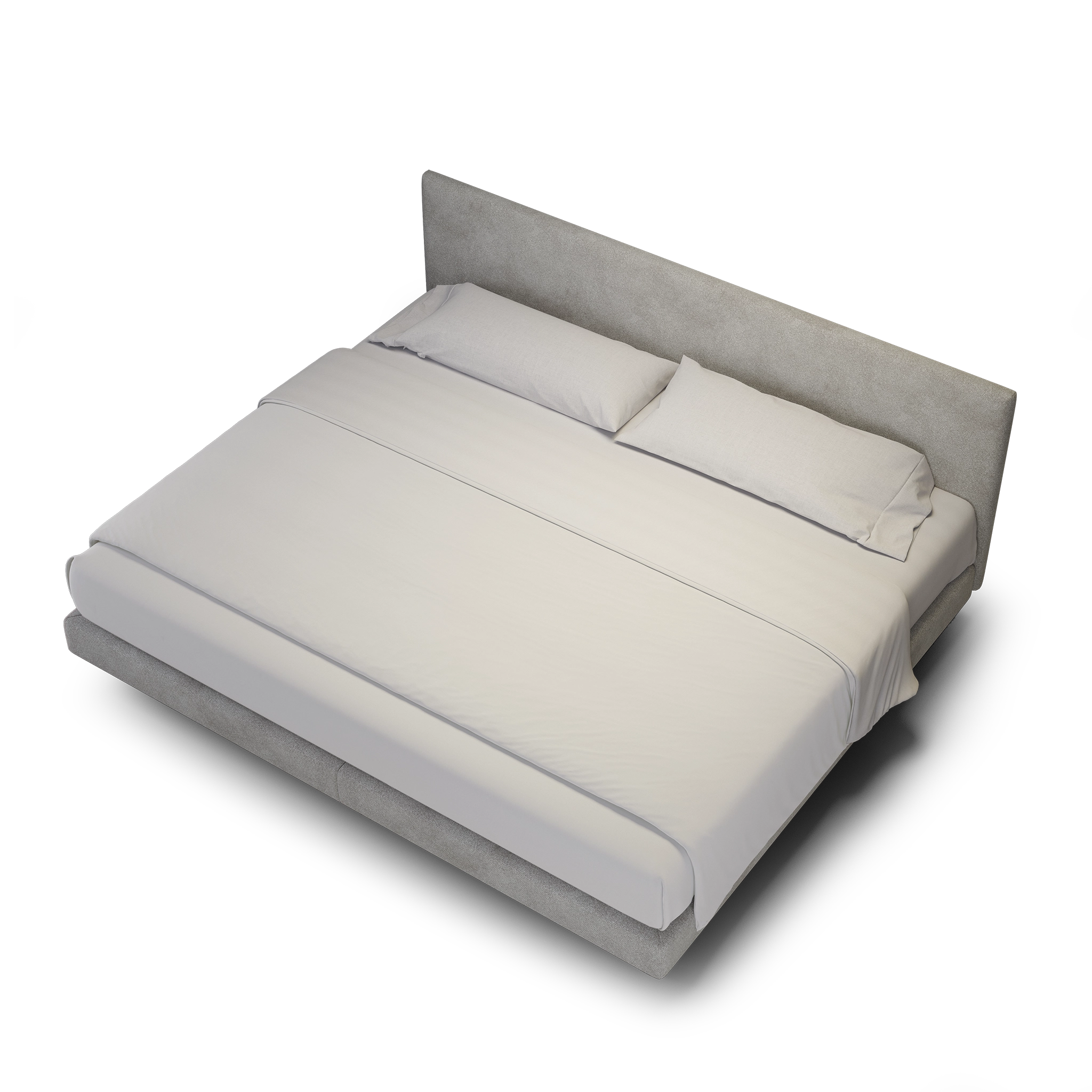 enjoy. neo | Boxspringbett grau