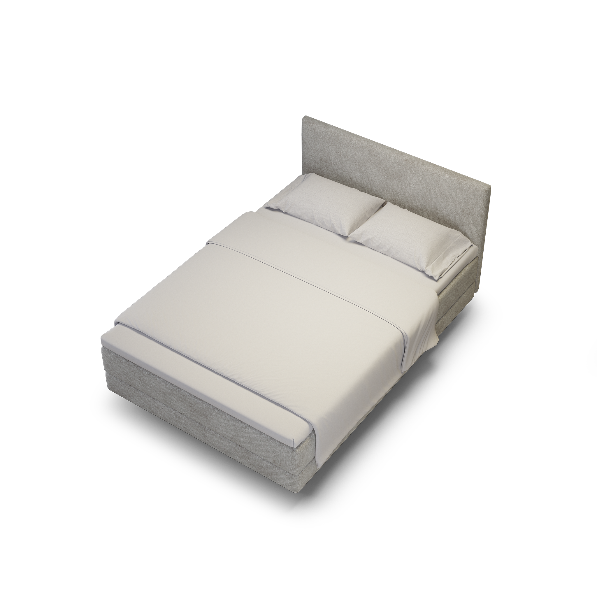 enjoy. neo | Boxspringbett classic grau