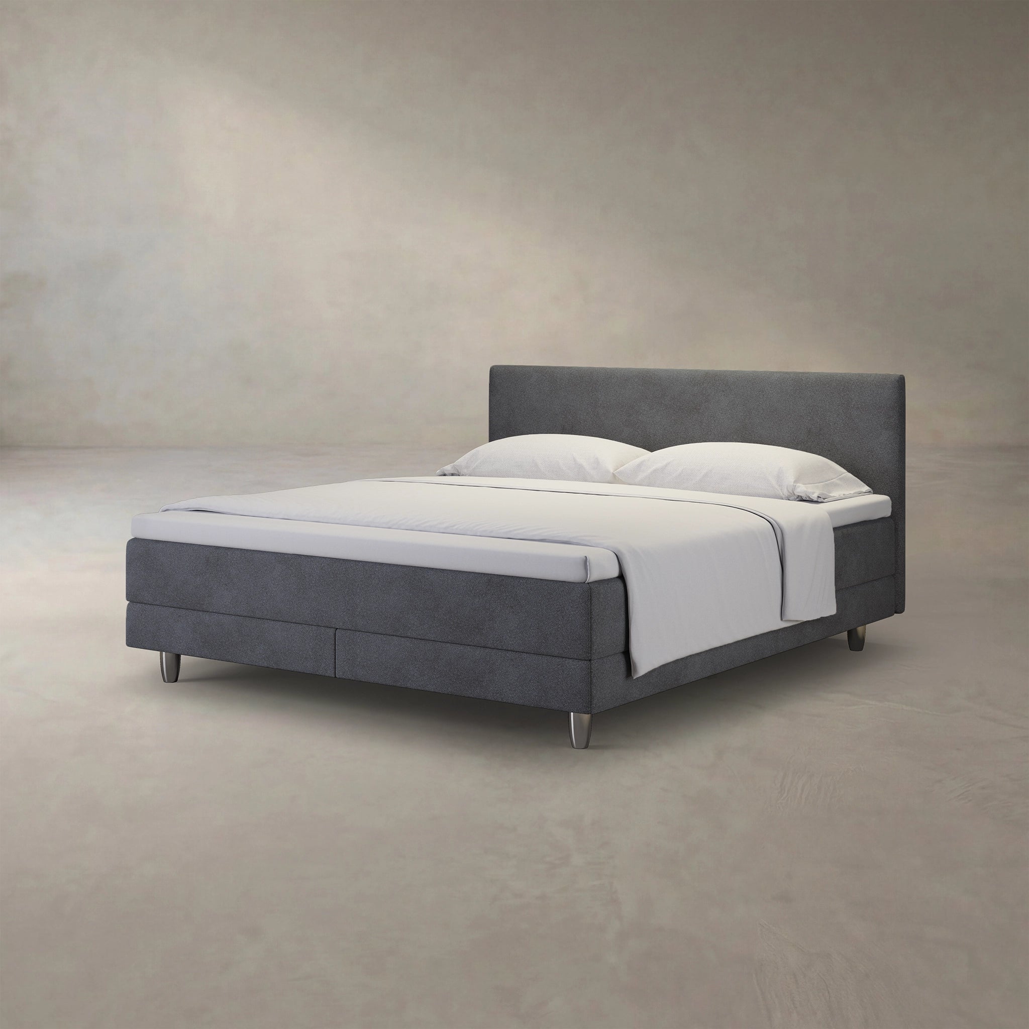 enjoy. neo | Boxspringbett classic anthrazit