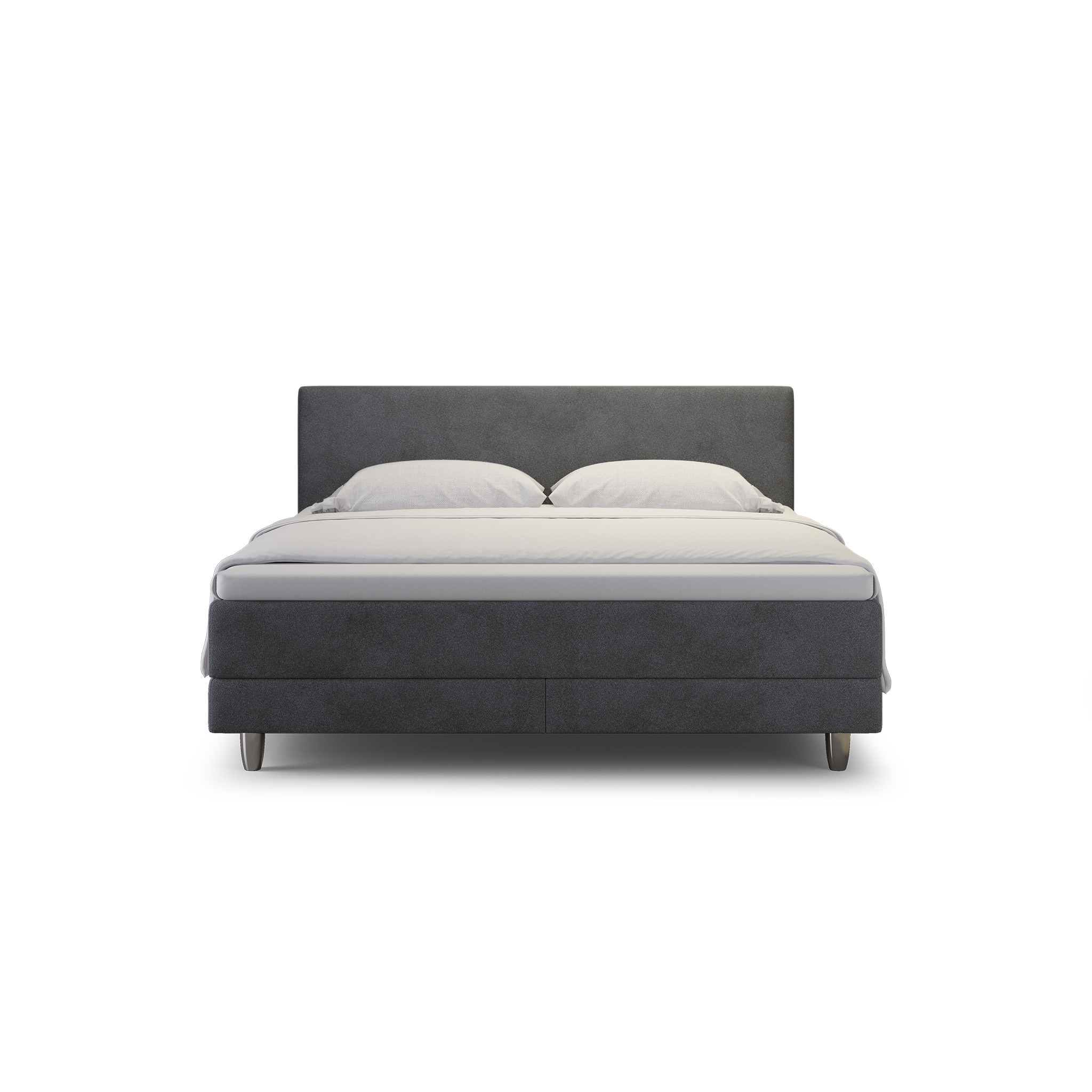 enjoy. neo | Boxspringbett classic anthrazit