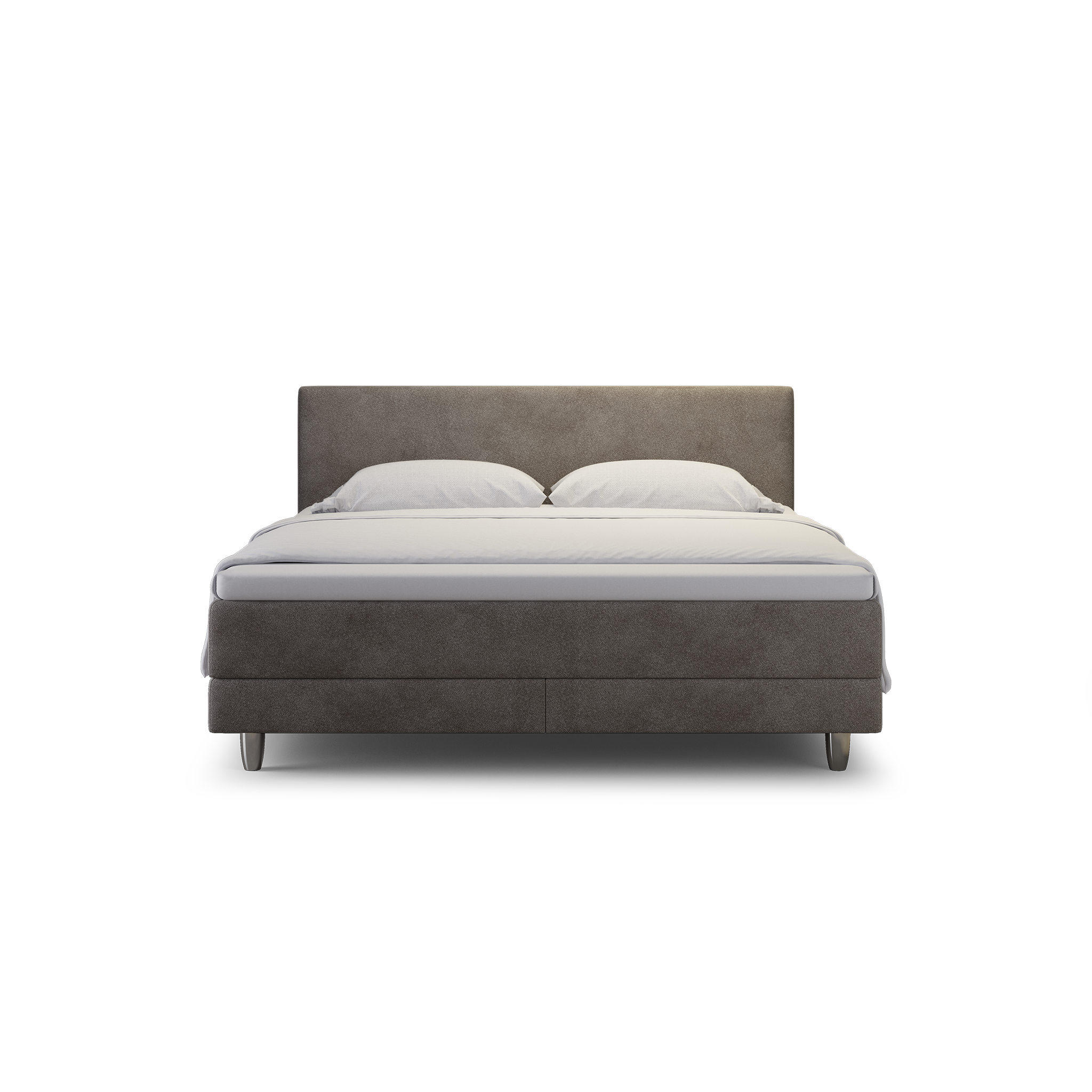 enjoy. neo | Boxspringbett classic braun