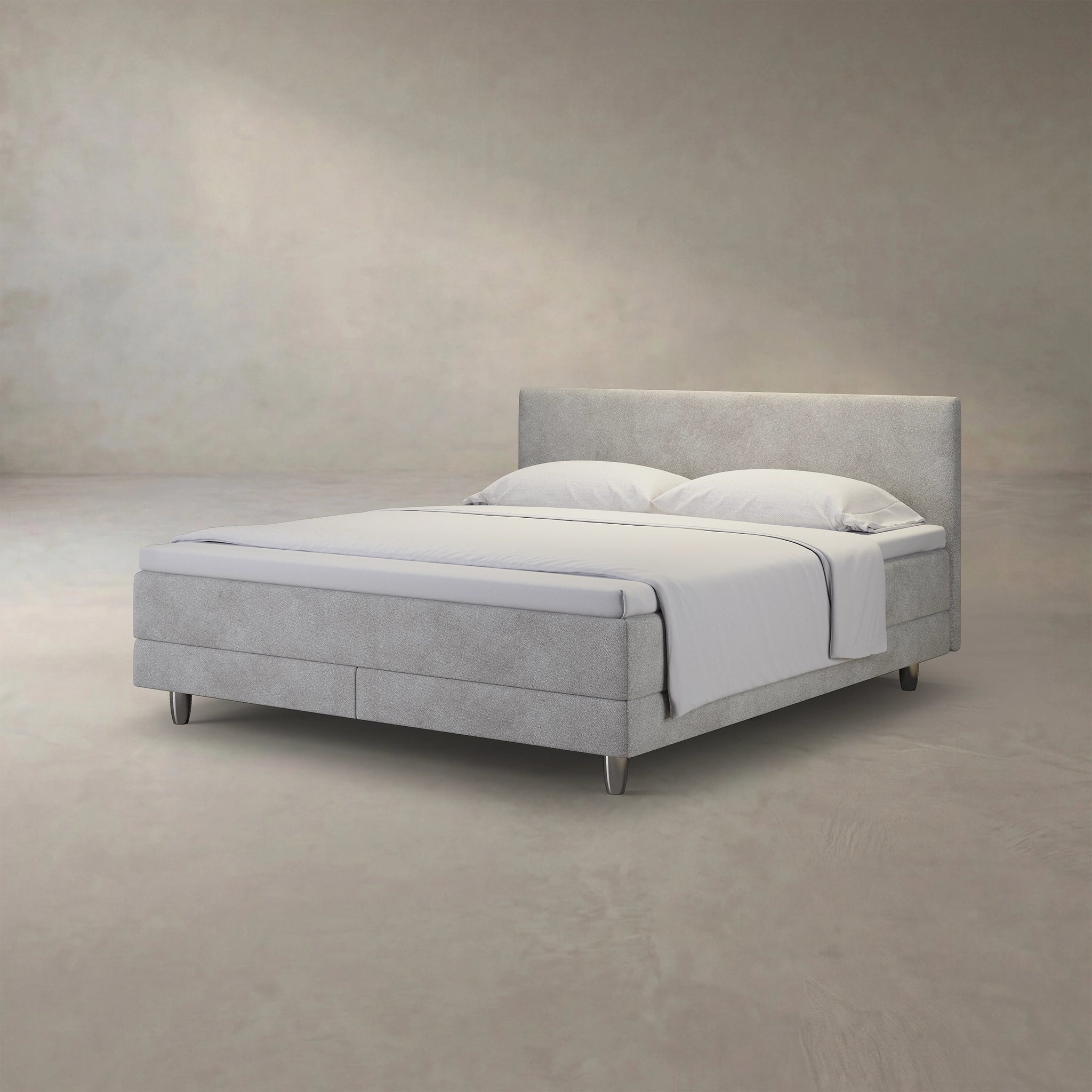 enjoy. neo | Boxspringbett classic grau