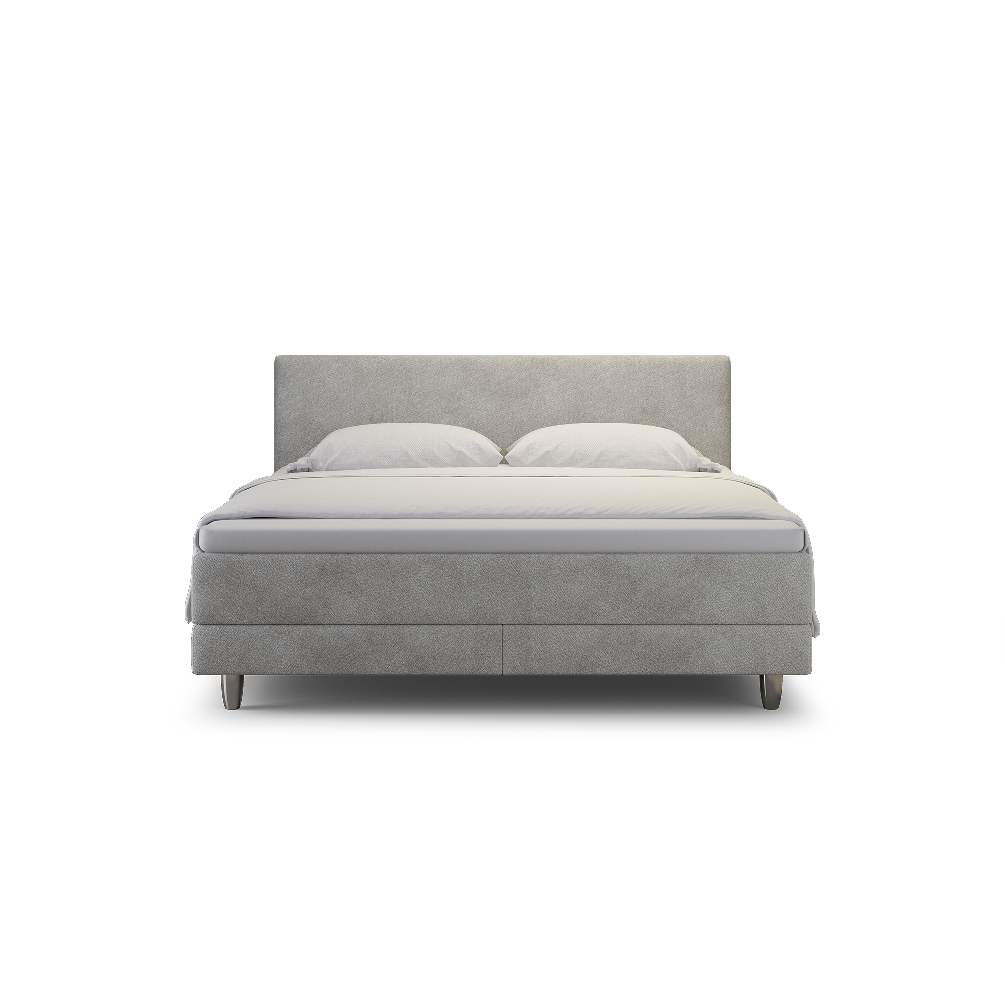 enjoy. neo | Boxspringbett classic grau