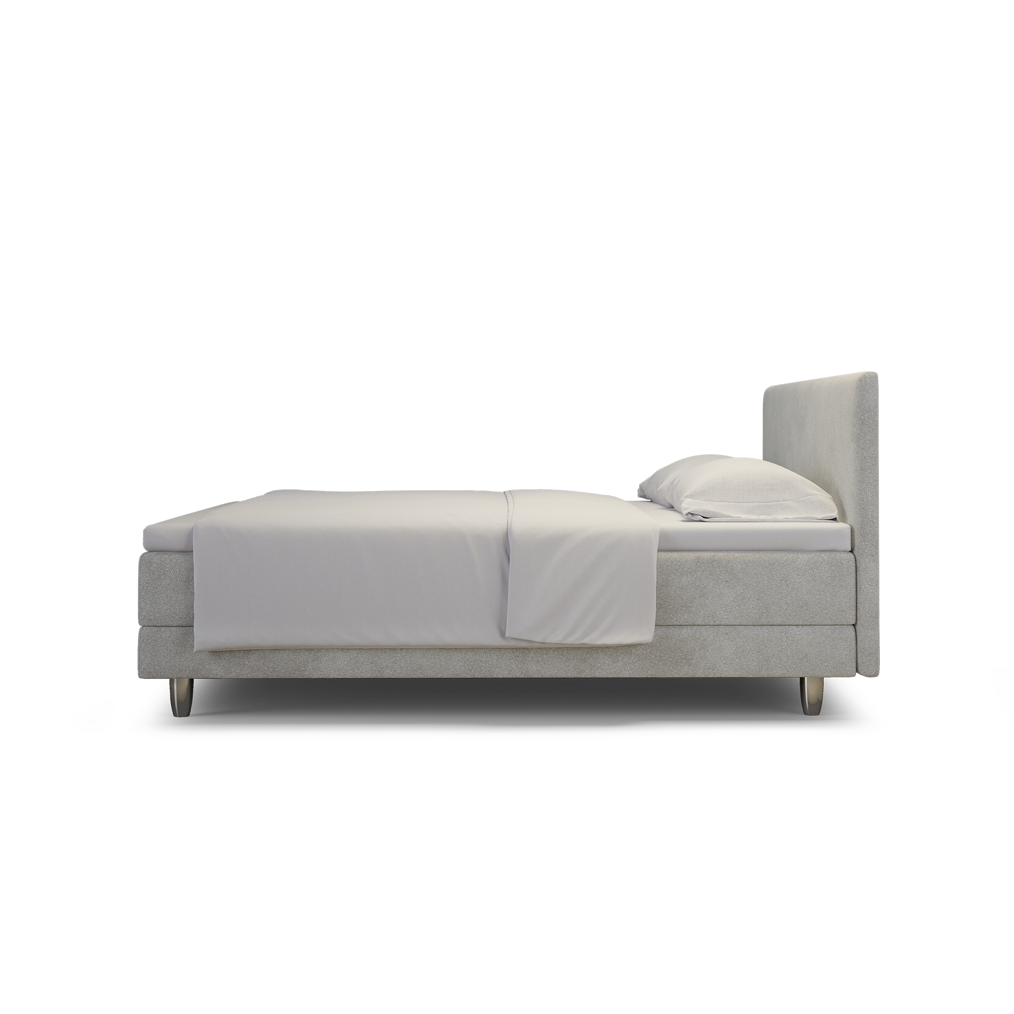 enjoy. neo | Boxspringbett classic grau
