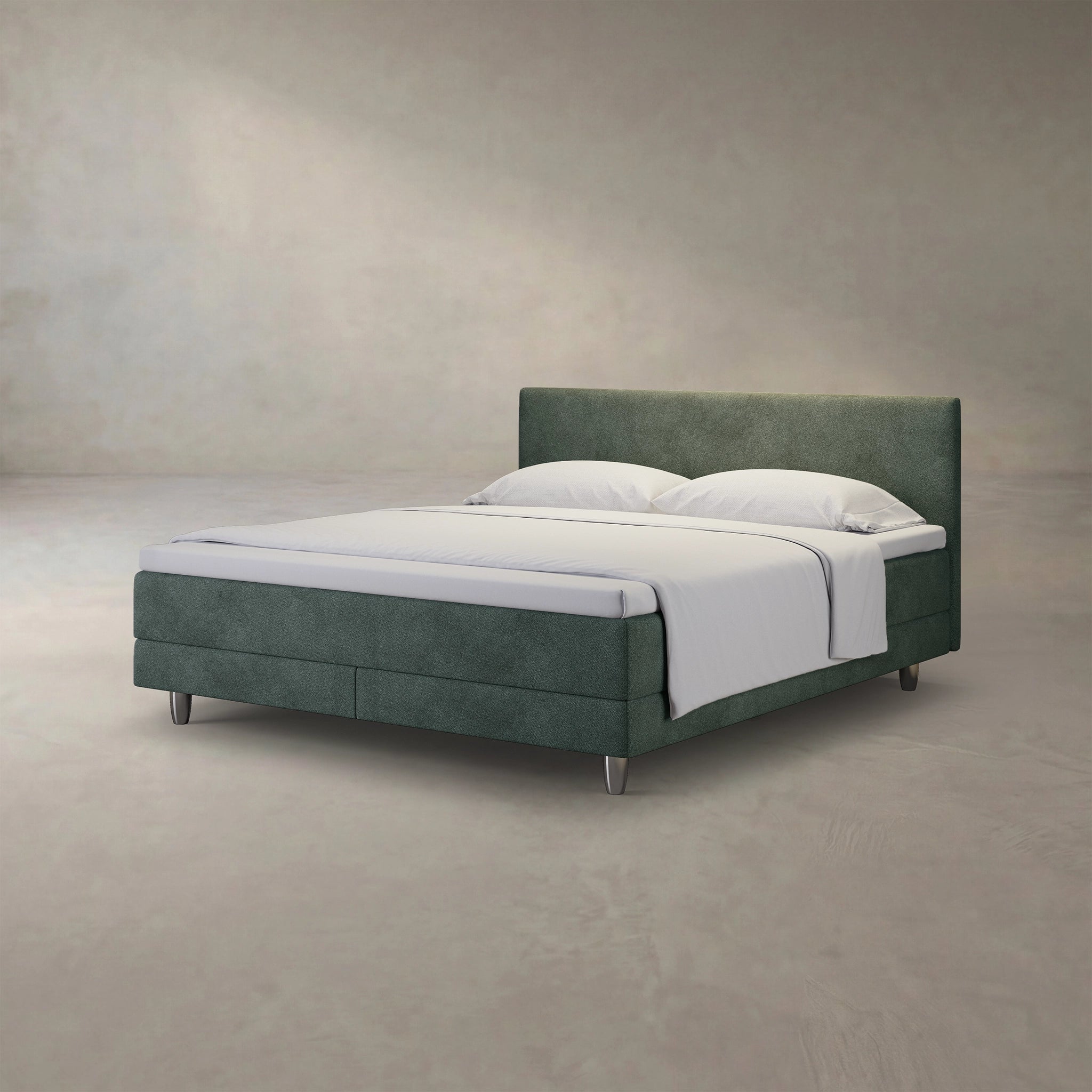 enjoy. neo | Boxspringbett classic grün