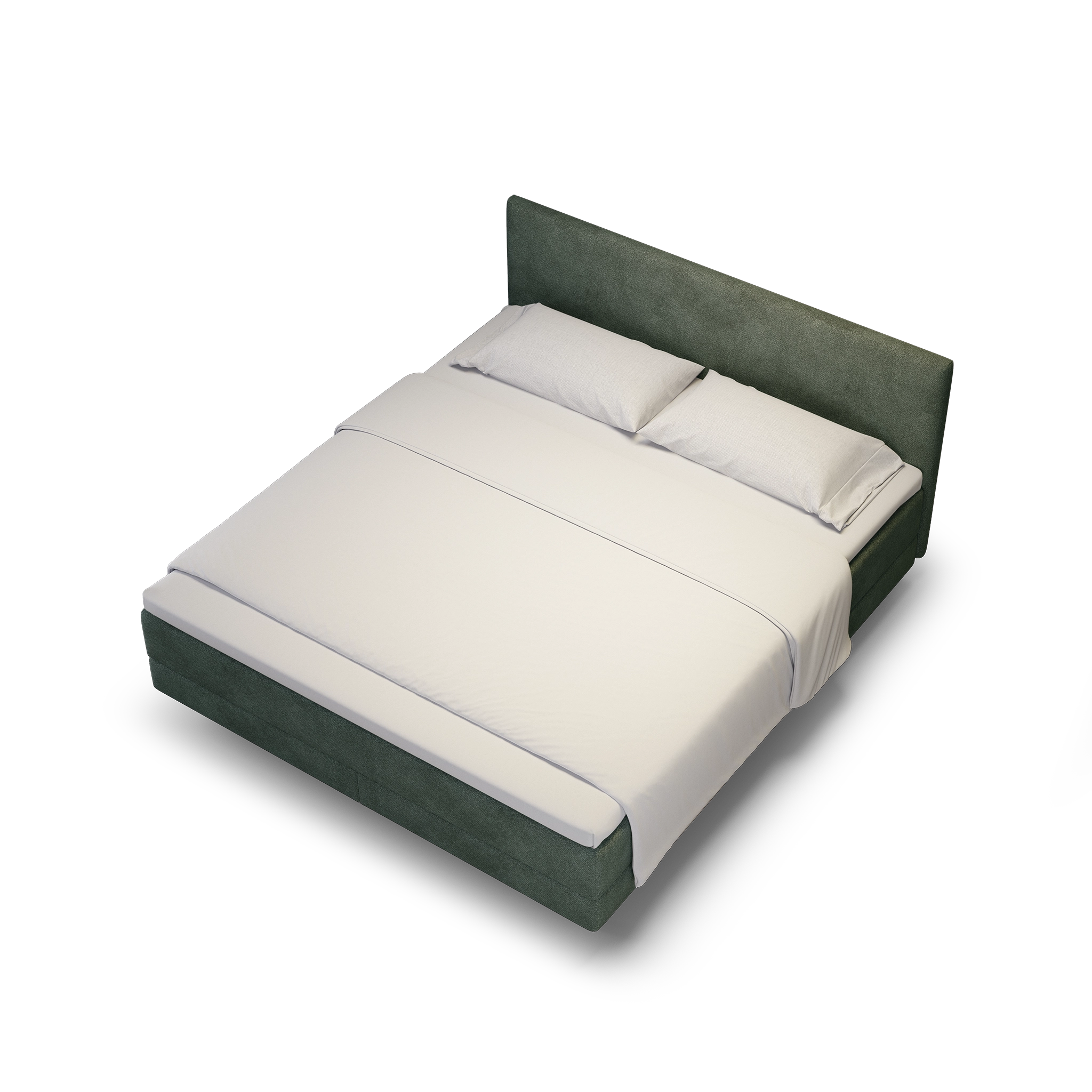 enjoy. neo | Boxspringbett classic grün