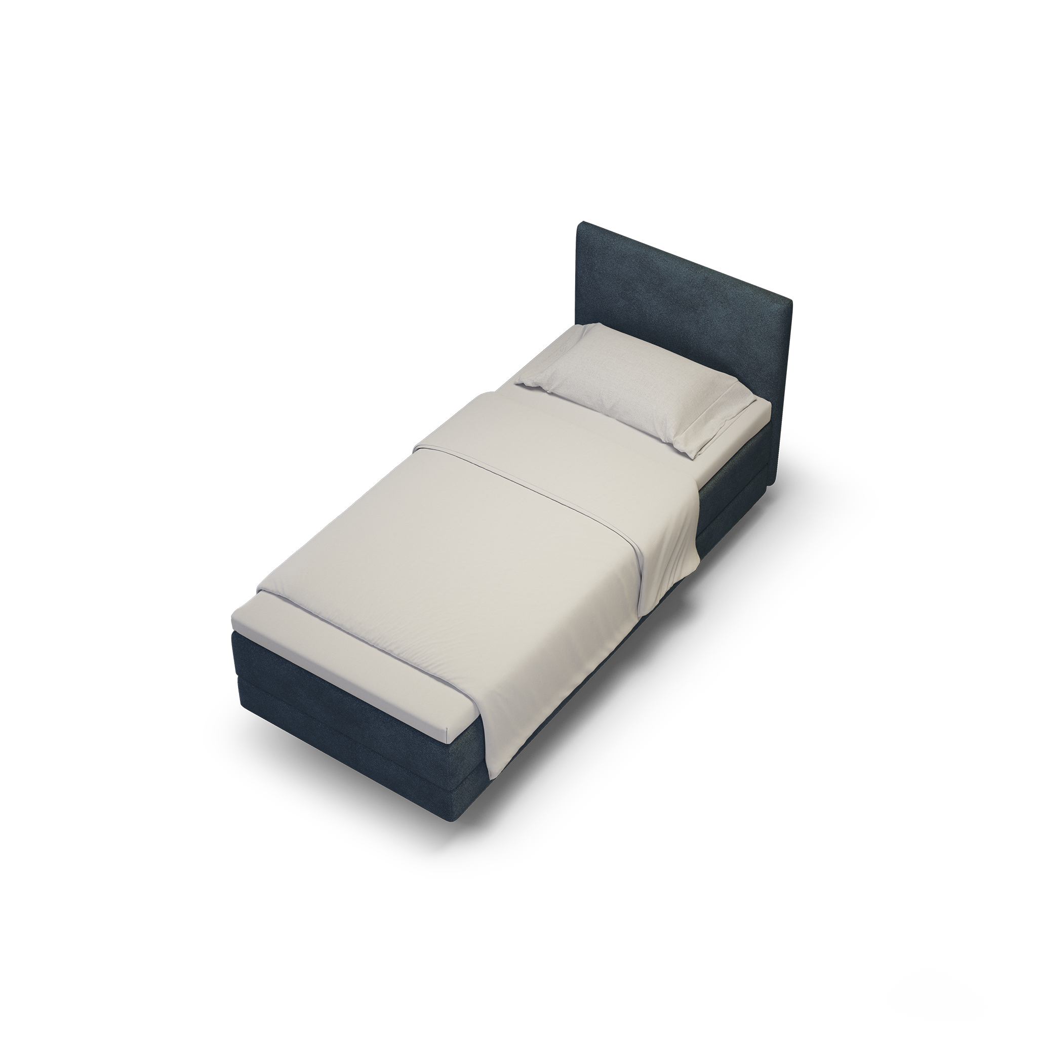 enjoy. neo | Boxspringbett classic blau