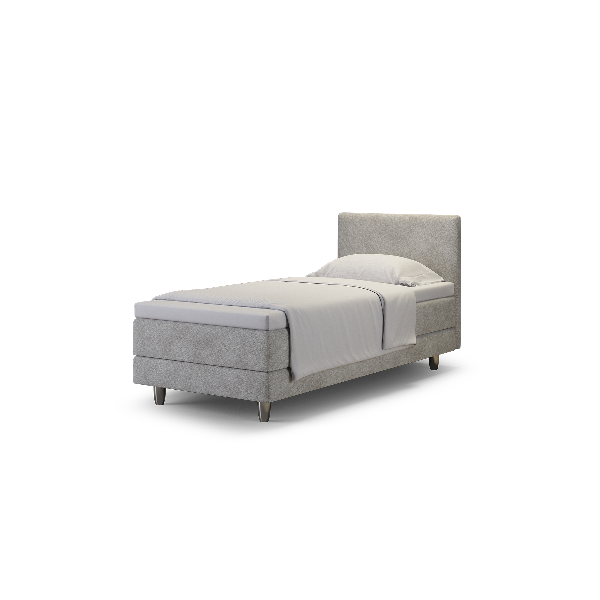 enjoy. neo | Boxspringbett classic grau