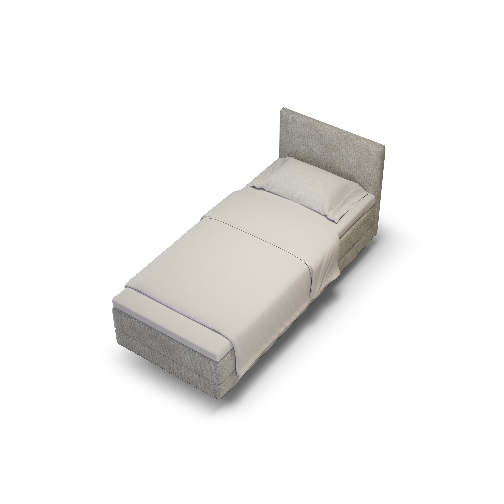 enjoy. neo | Boxspringbett classic grau