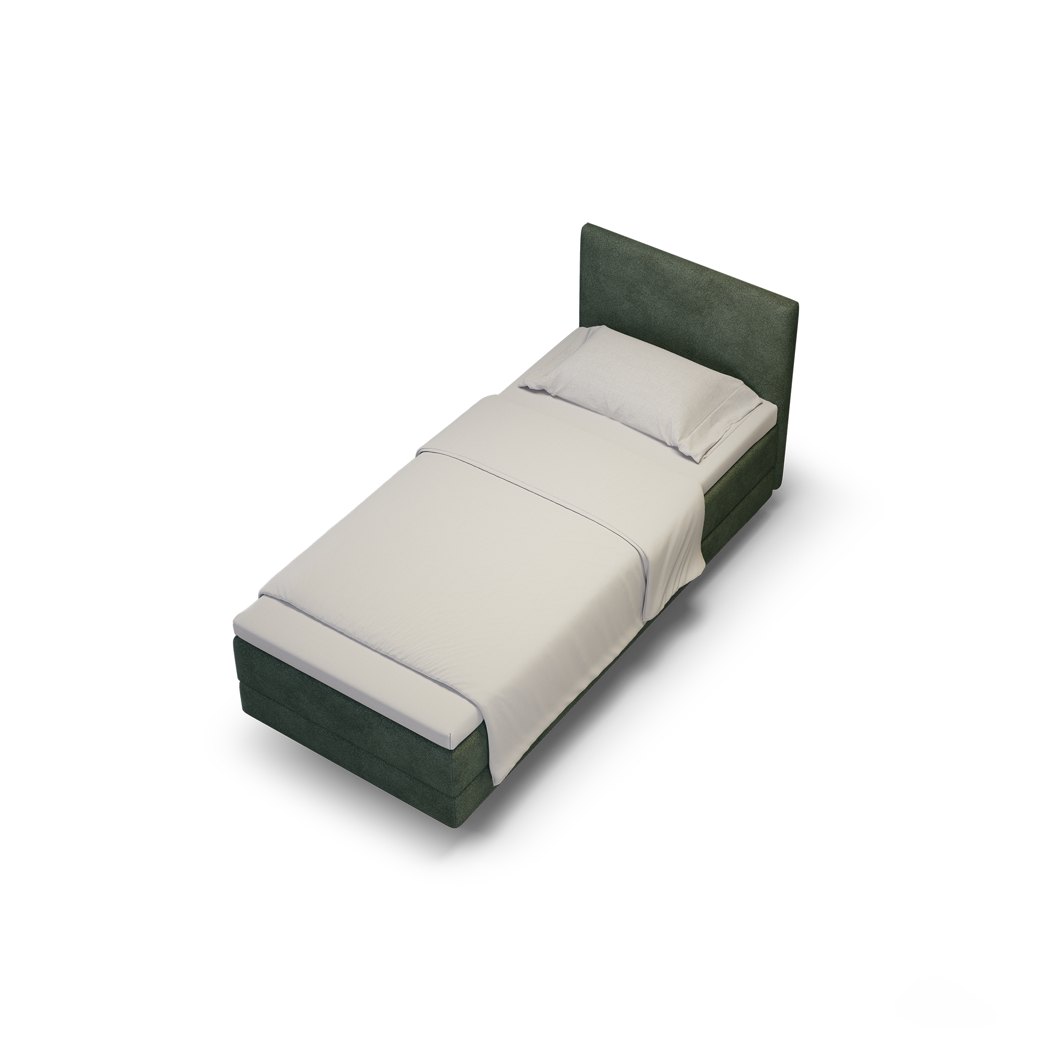 enjoy. neo | Boxspringbett classic grün