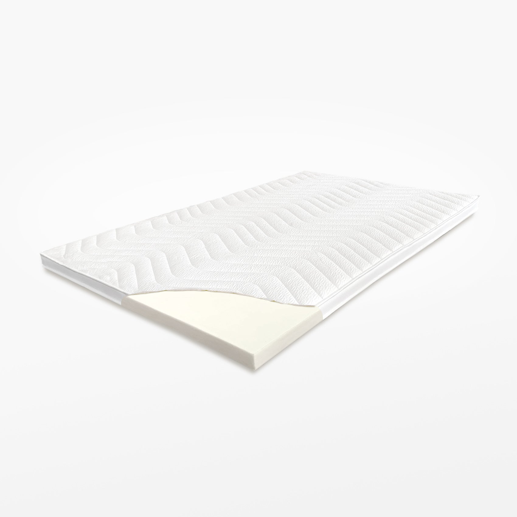 Visco-Gel Topper mit Tencel Bezug mit Klimaband