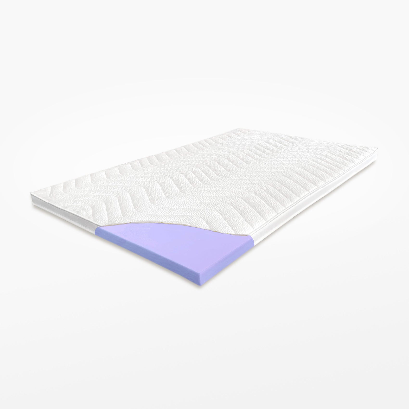 Visco Topper mit Tencelbezug mit Klimaband