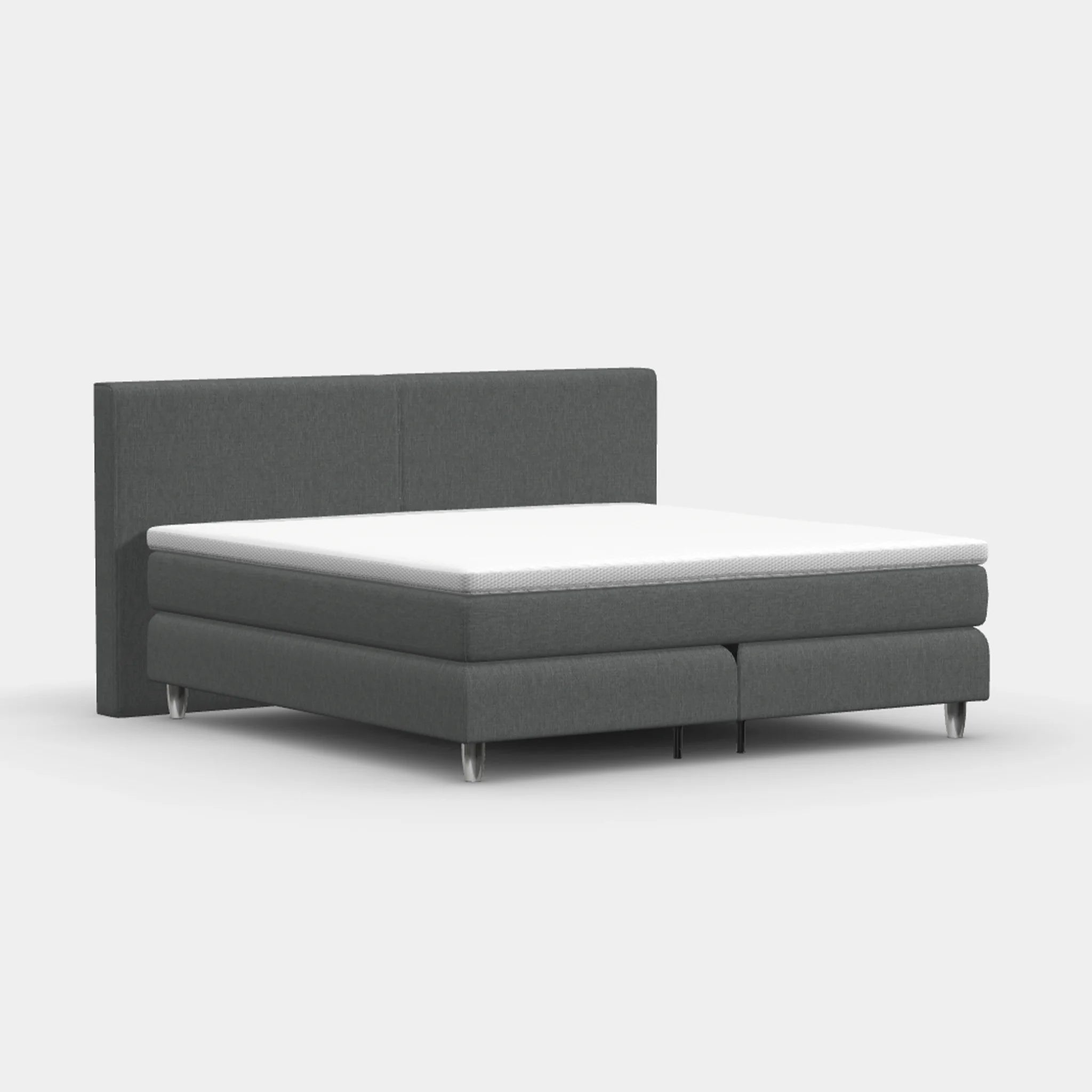 Boxspringbett 200 × 200 cm – Stockholm