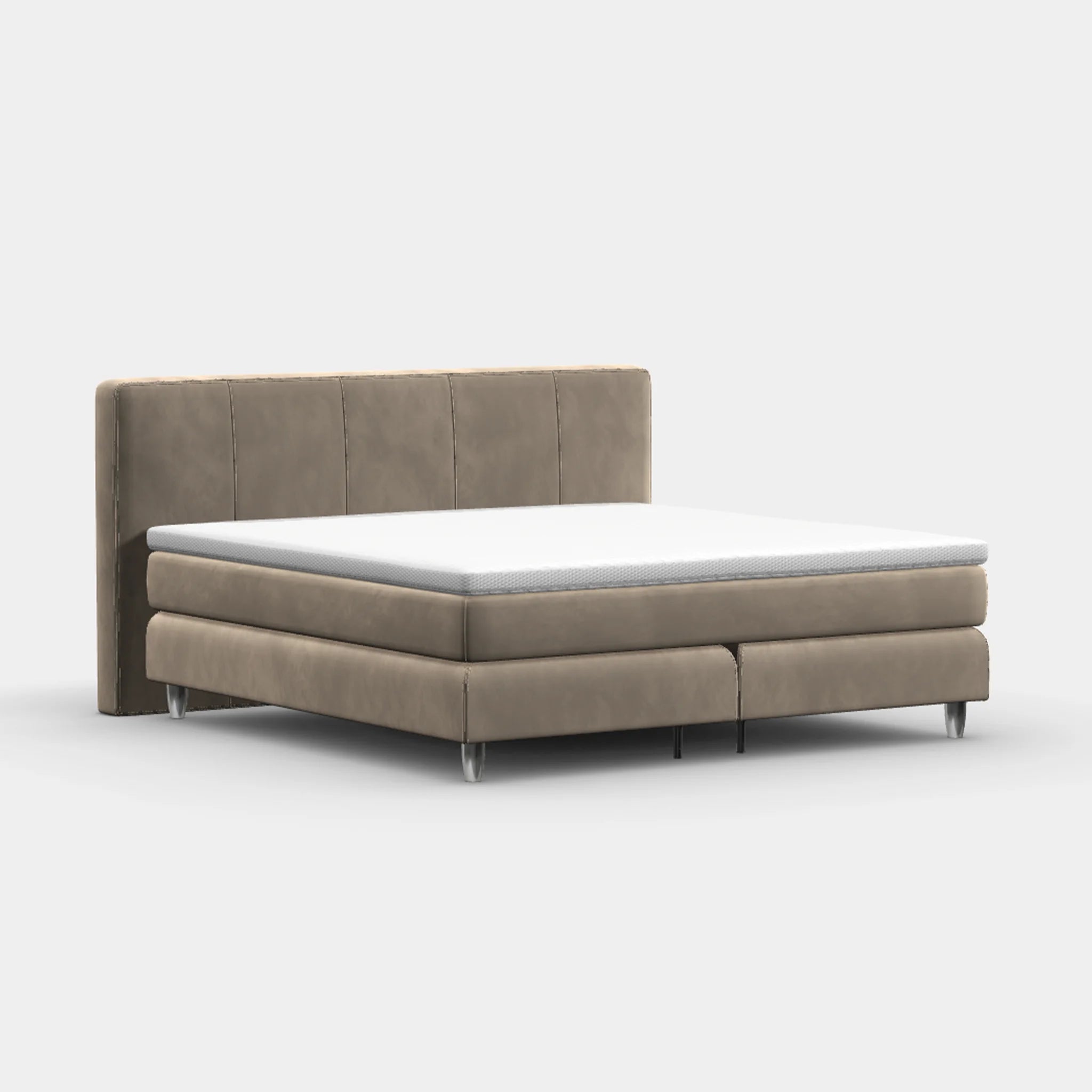 Boxspringbett 200 × 200 cm – Madison