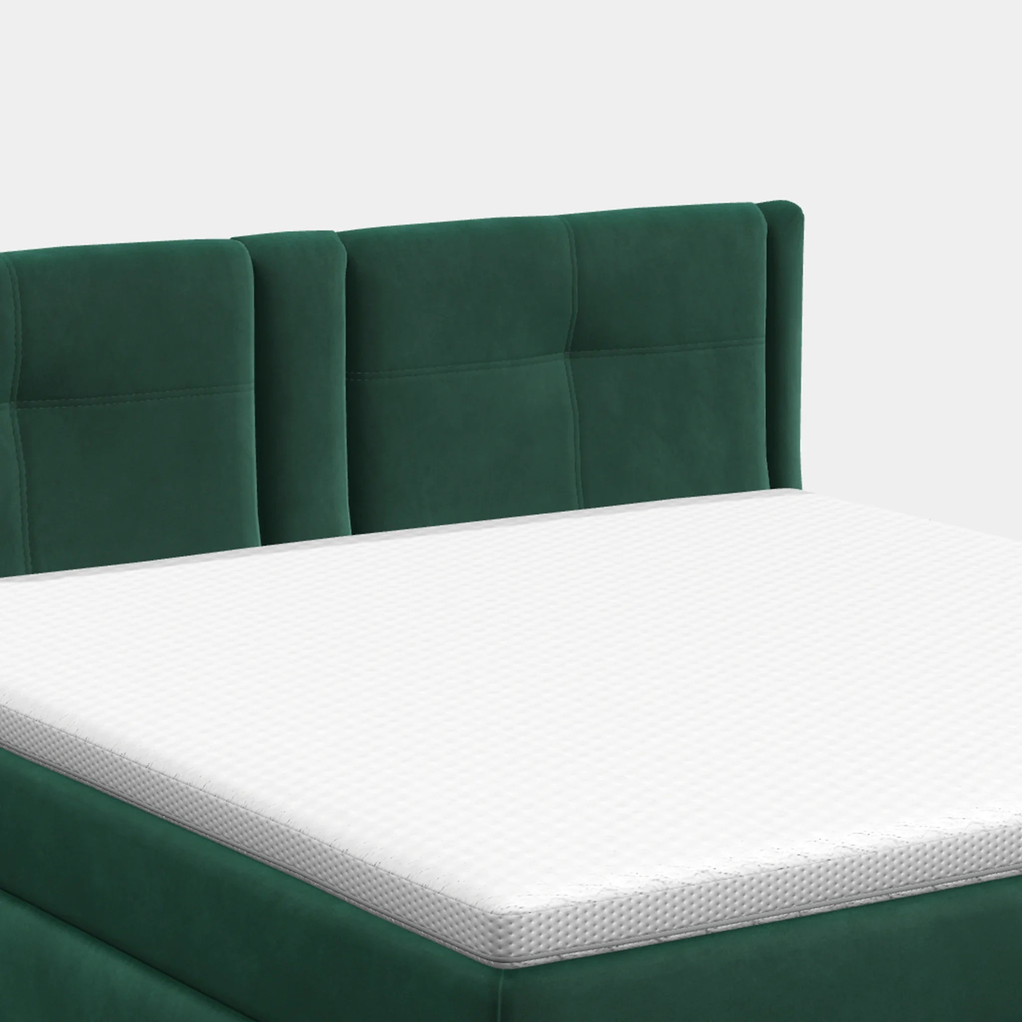 Boxspringbett 200 × 200 cm – Palermo