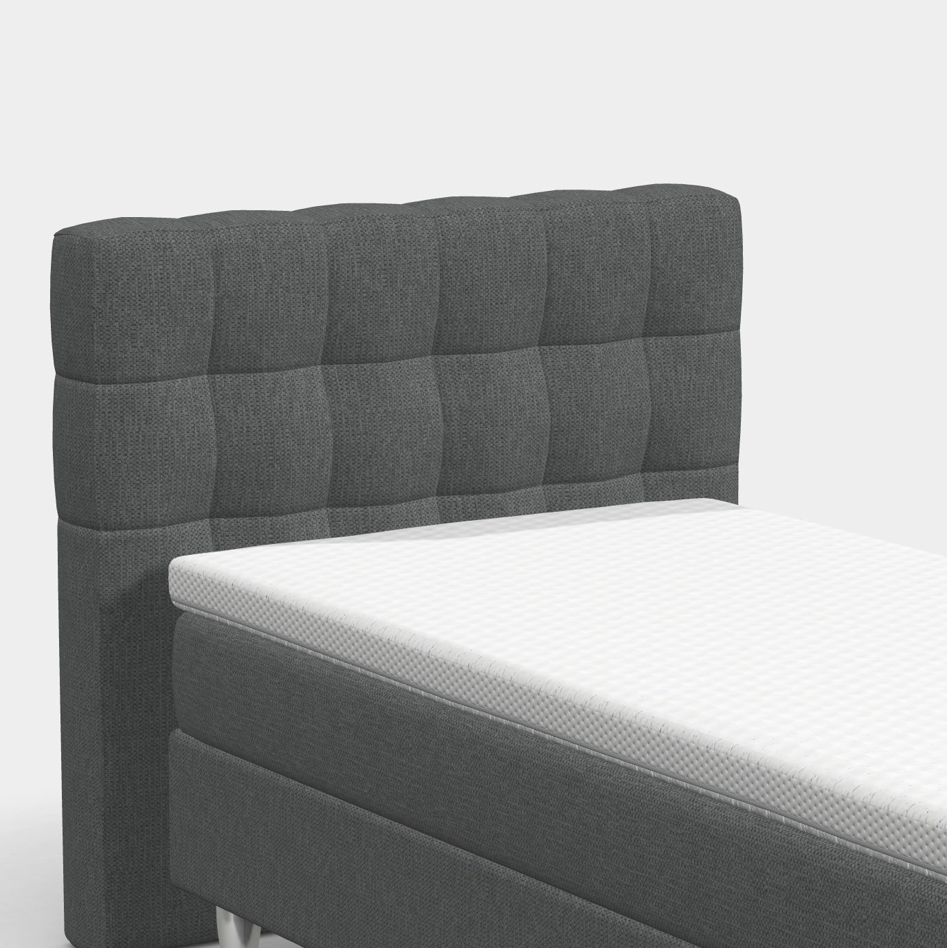 Boxspringbett 100 × 200 cm – Lissabon