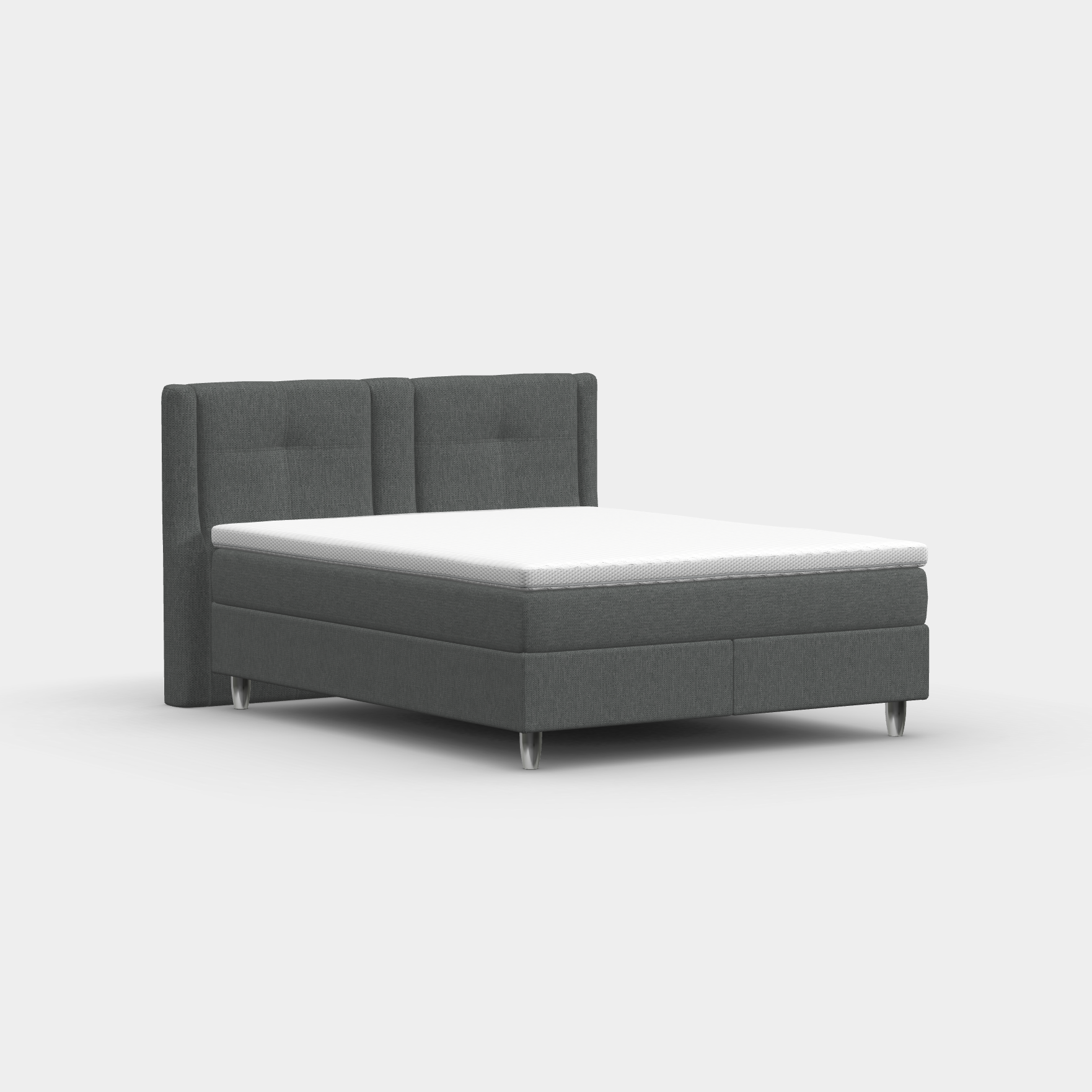 Boxspringbett 160 × 200 cm – Palermo