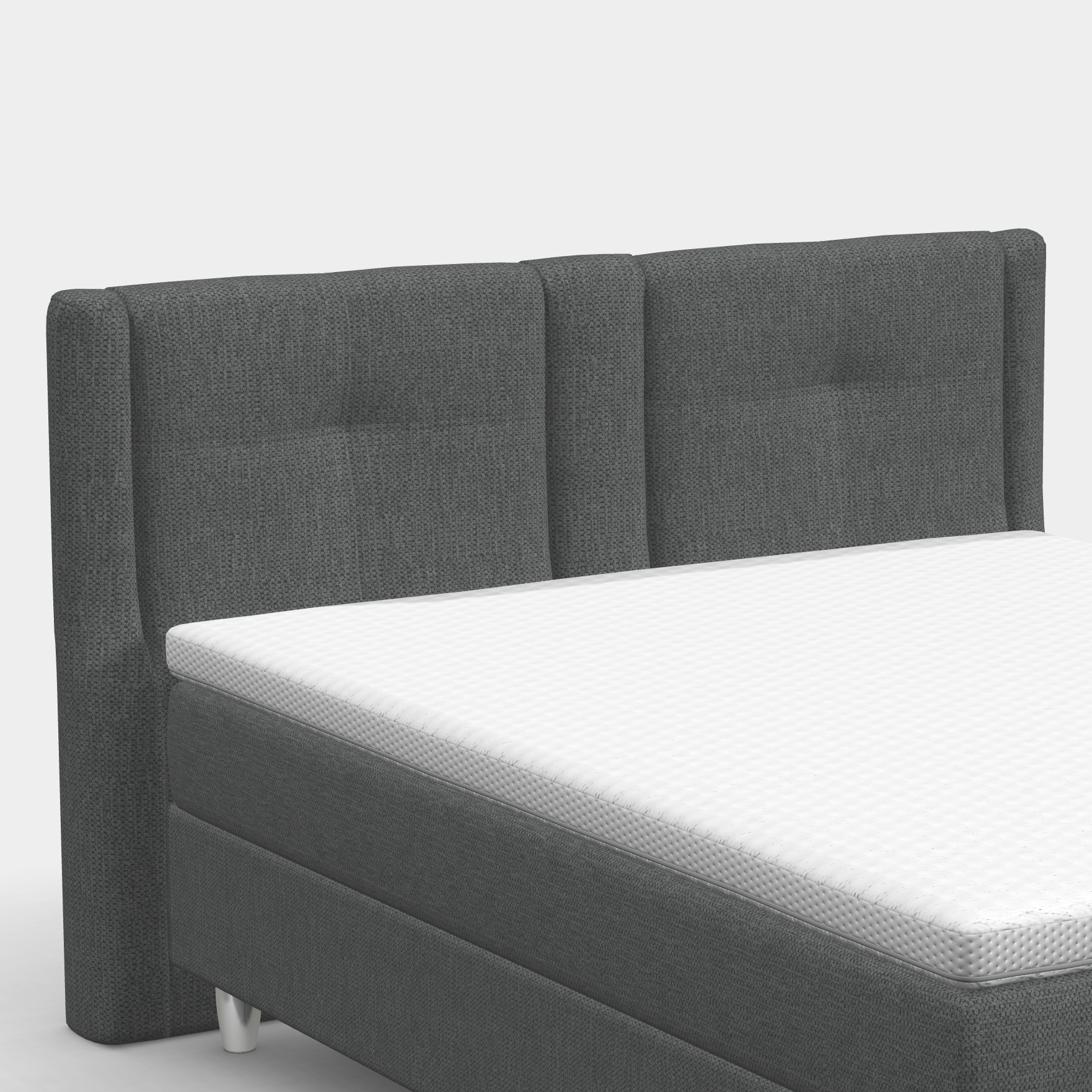 Boxspringbett 160 × 200 cm – Palermo