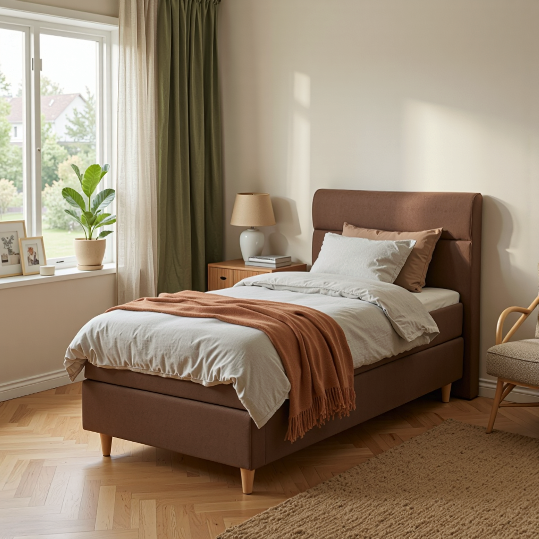 Boxspringbett 90 × 200 cm – Berlin