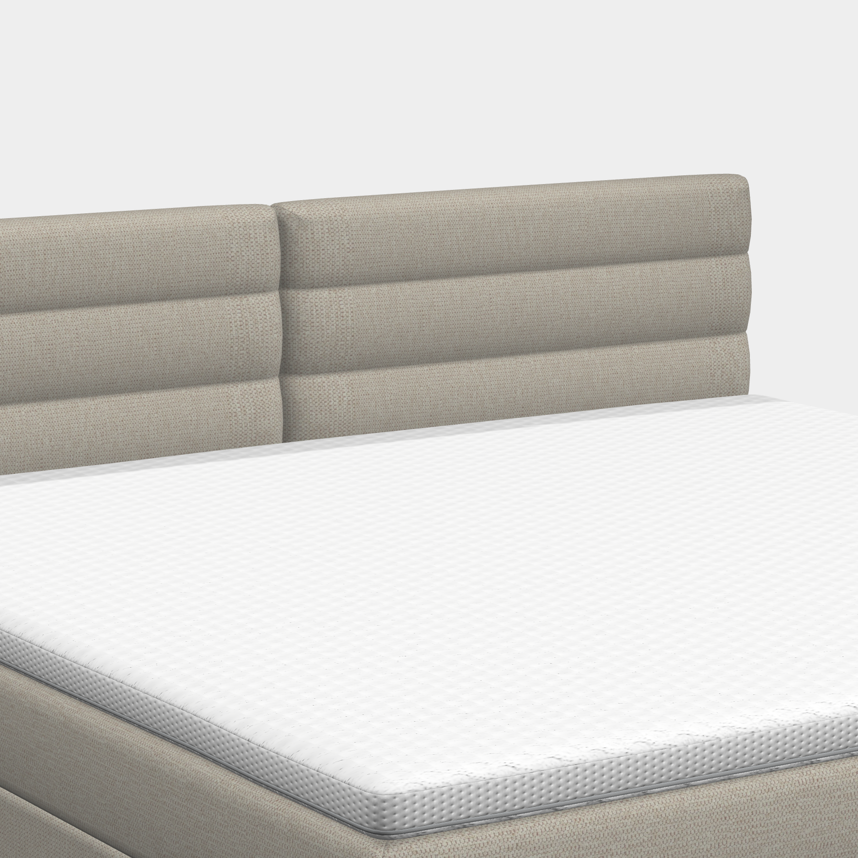Boxspringbett in Überlänge 240 × 220 cm – Kent