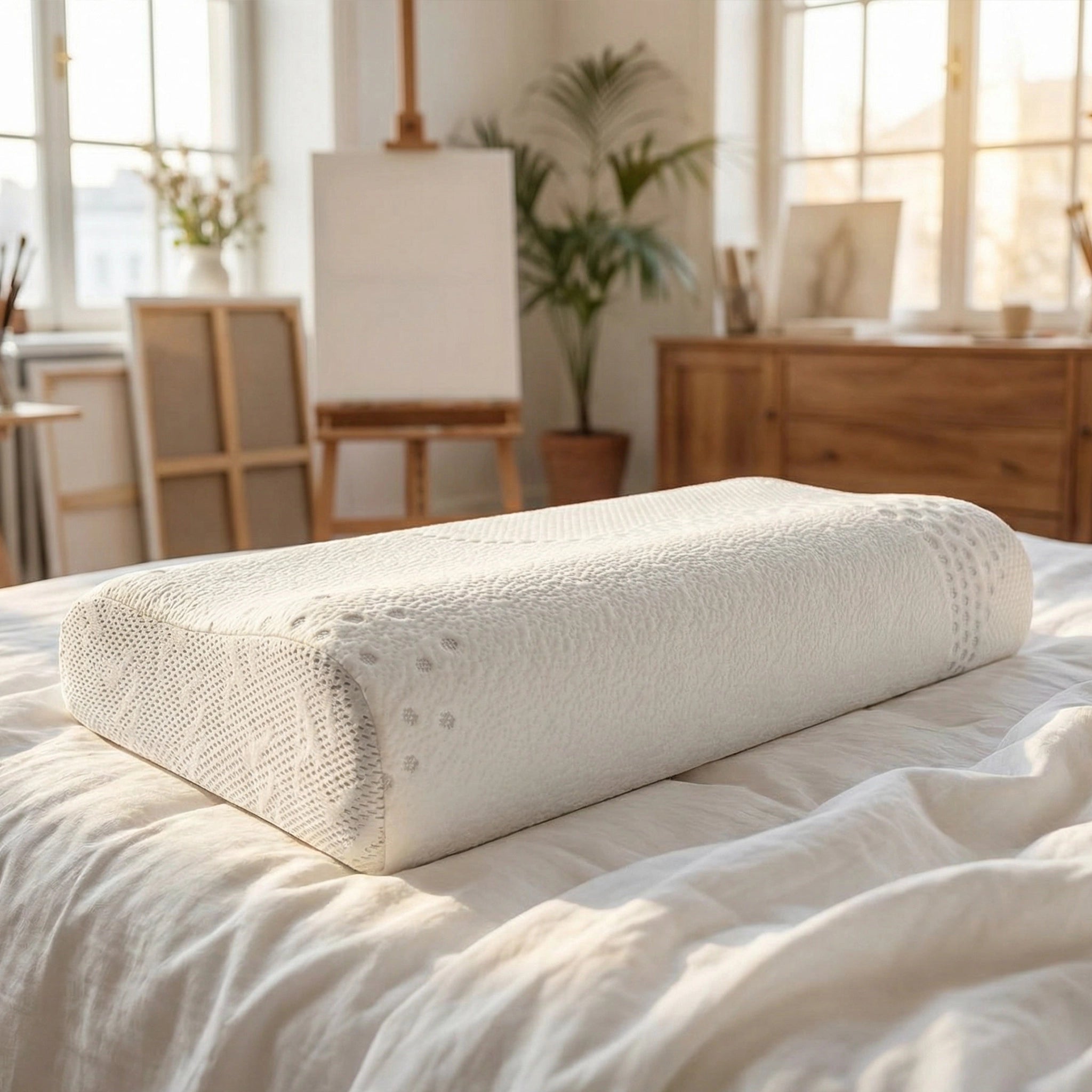 enjoy Nackenstützkissen ergo auf Bett