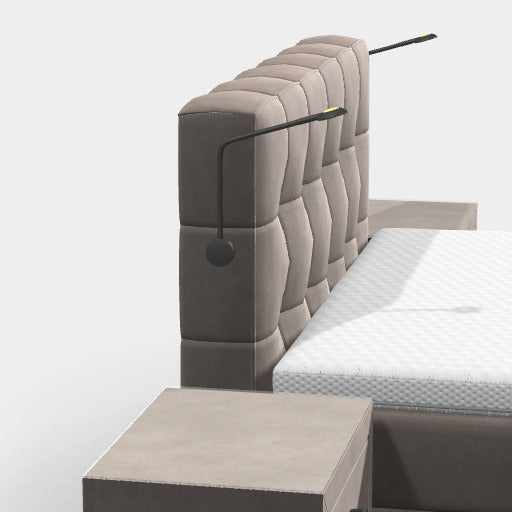 3D Custom Boxspringbett