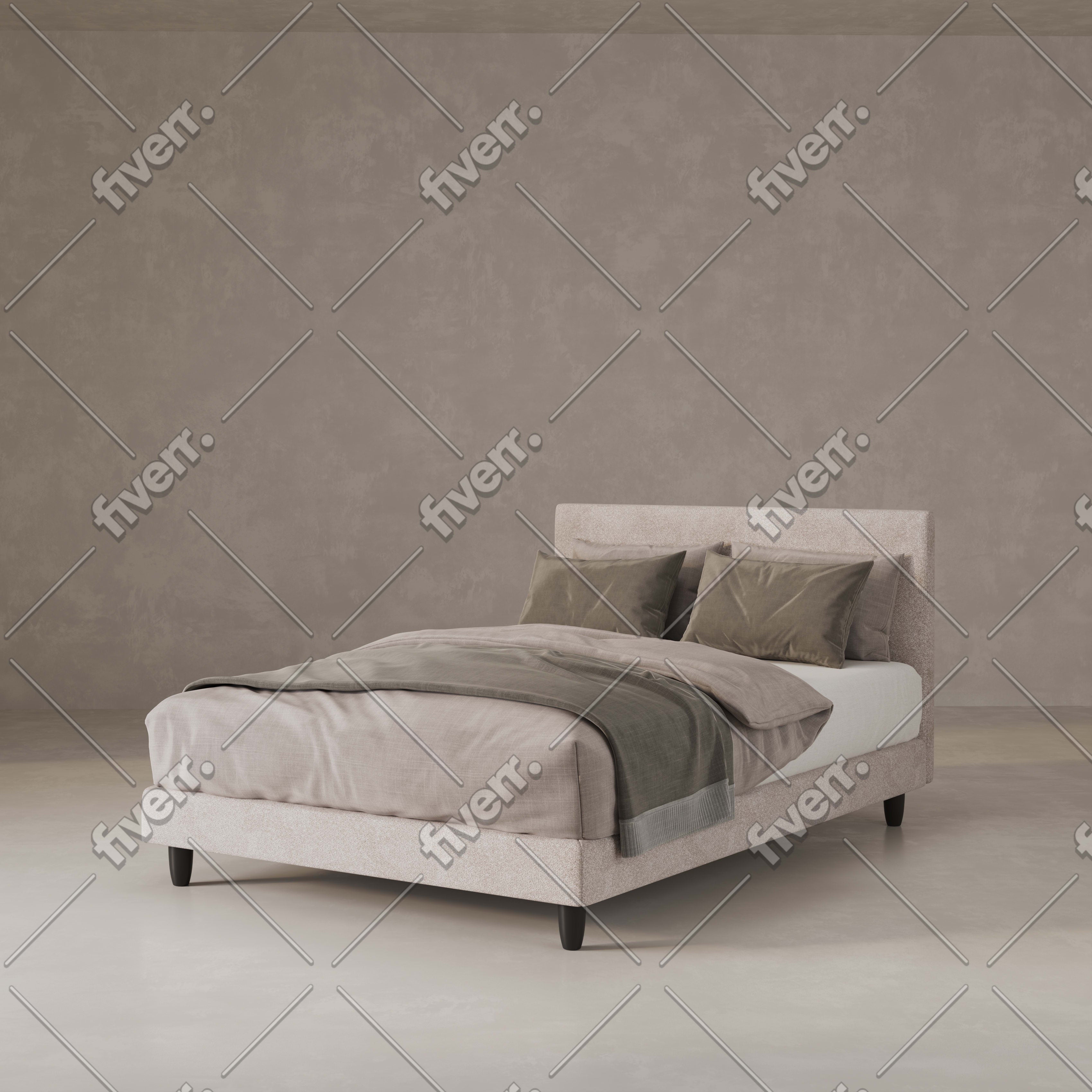 enjoy. neo | Boxspringbett grau lea intern
