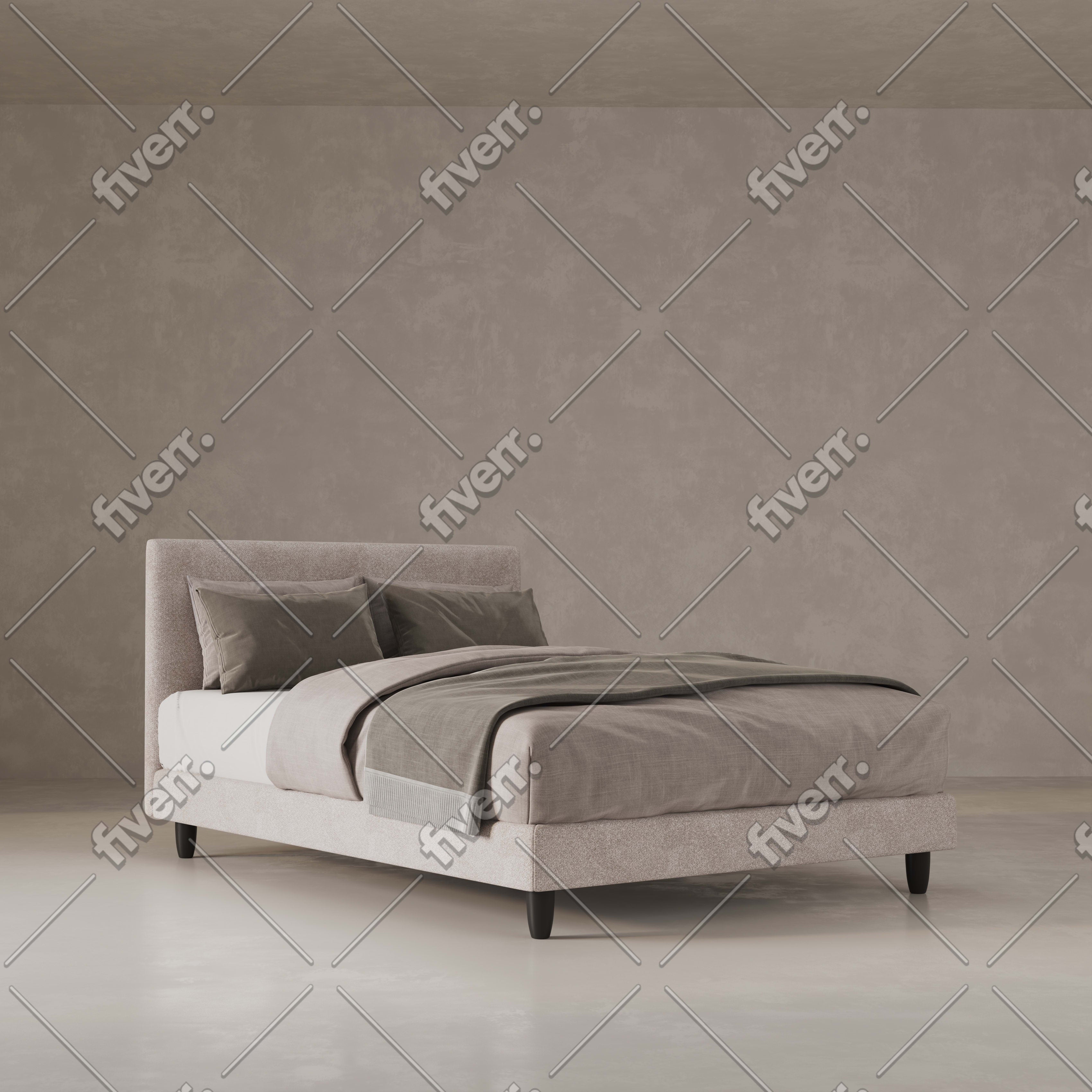enjoy. neo | Boxspringbett grau lea intern