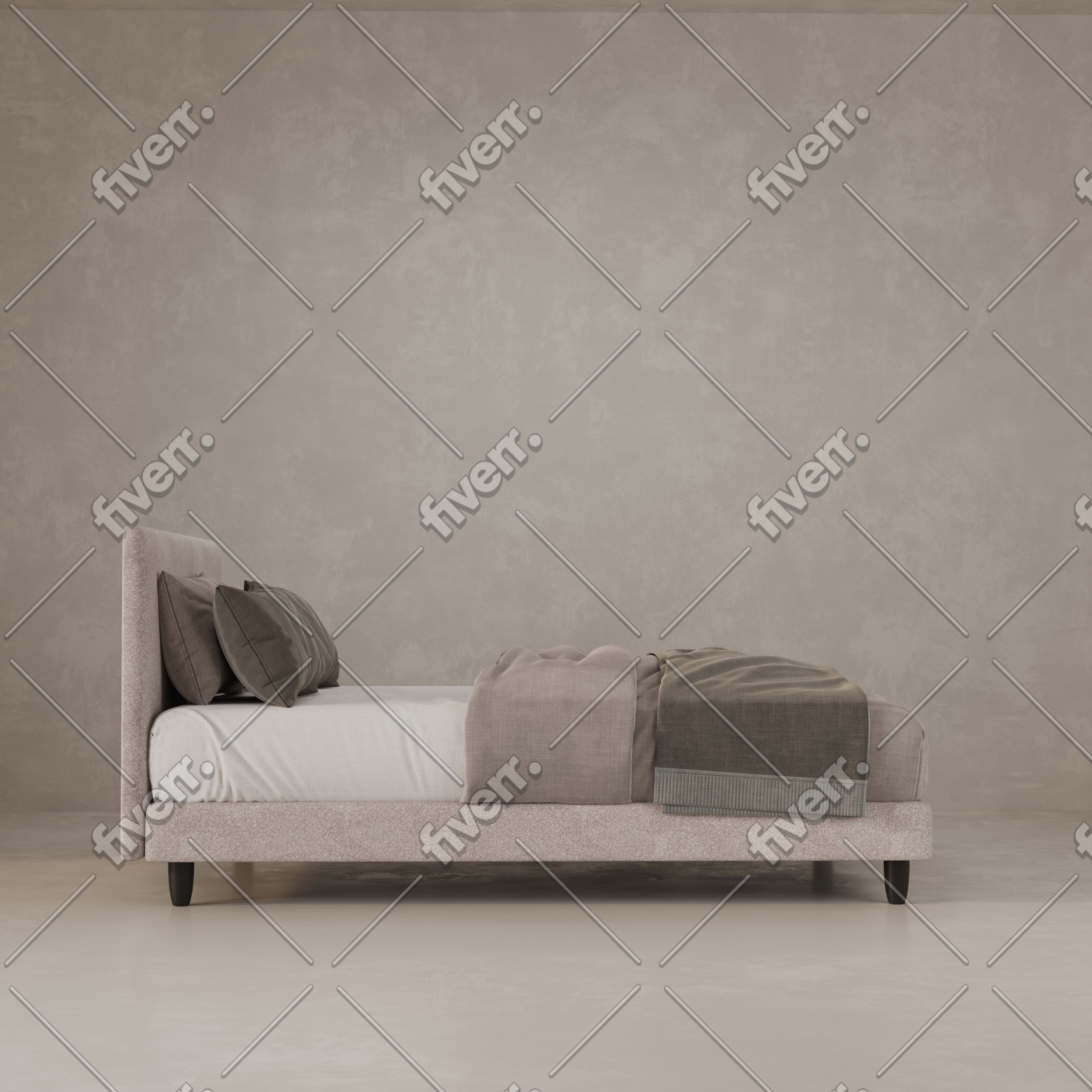 enjoy. neo | Boxspringbett grau lea intern