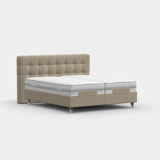 Boxspringbett in Überlänge 180 × 220 cm – Lissabon