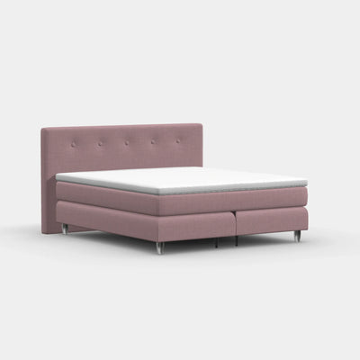 Boxspringbett für Dachschrägen – Manchester ab 90 cm Kopfteil