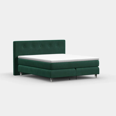 Boxspringbett für Dachschrägen – Manchester ab 90 cm Kopfteil