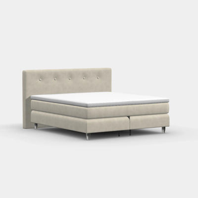 Boxspringbett für Dachschrägen – Manchester ab 90 cm Kopfteil