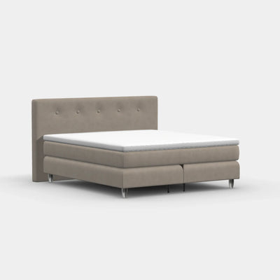 Boxspringbett für Dachschrägen – Manchester ab 90 cm Kopfteil