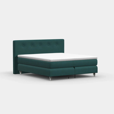 Boxspringbett für Dachschrägen – Manchester ab 90 cm Kopfteil