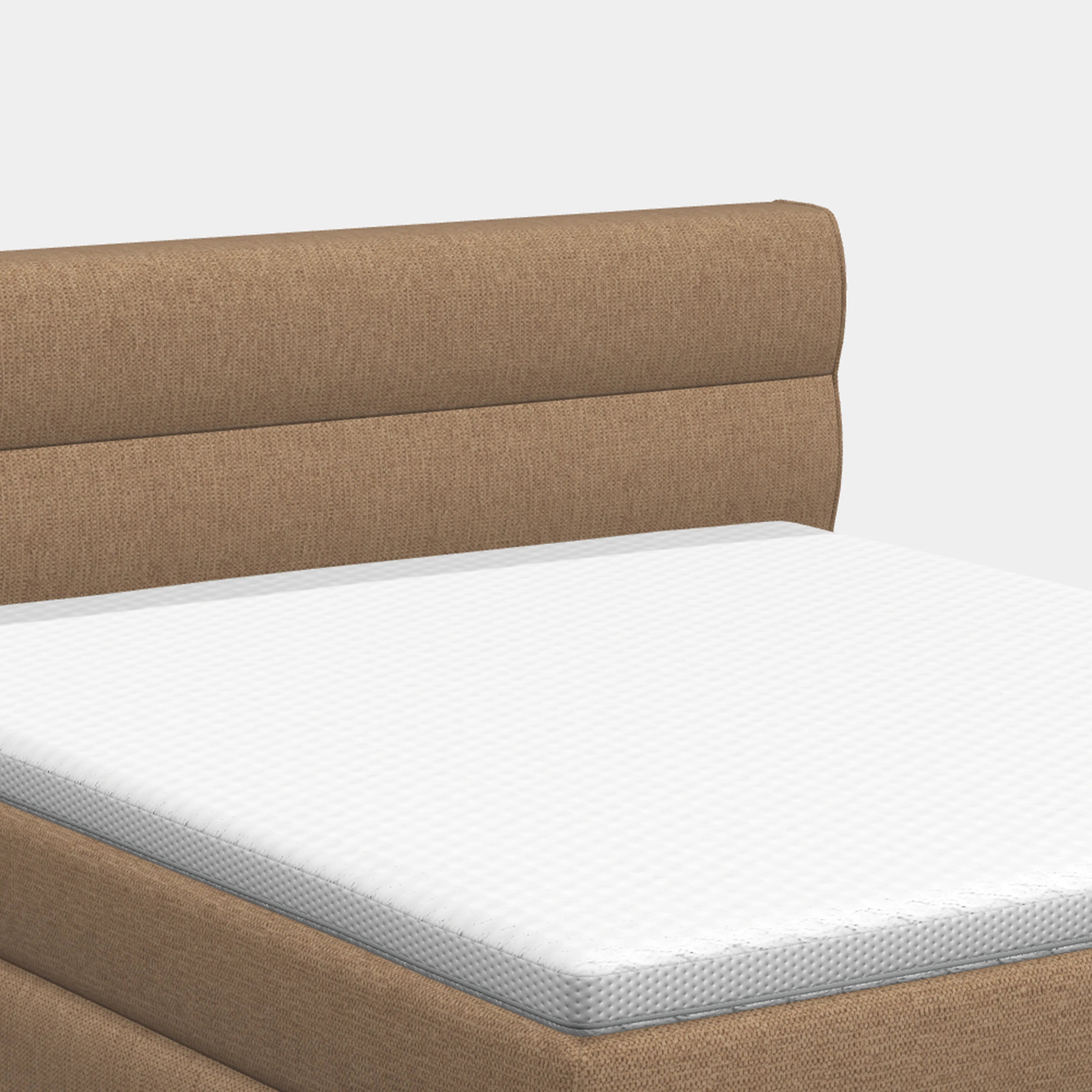 Boxspringbett 180 × 200 cm – Berlin Kopfteil